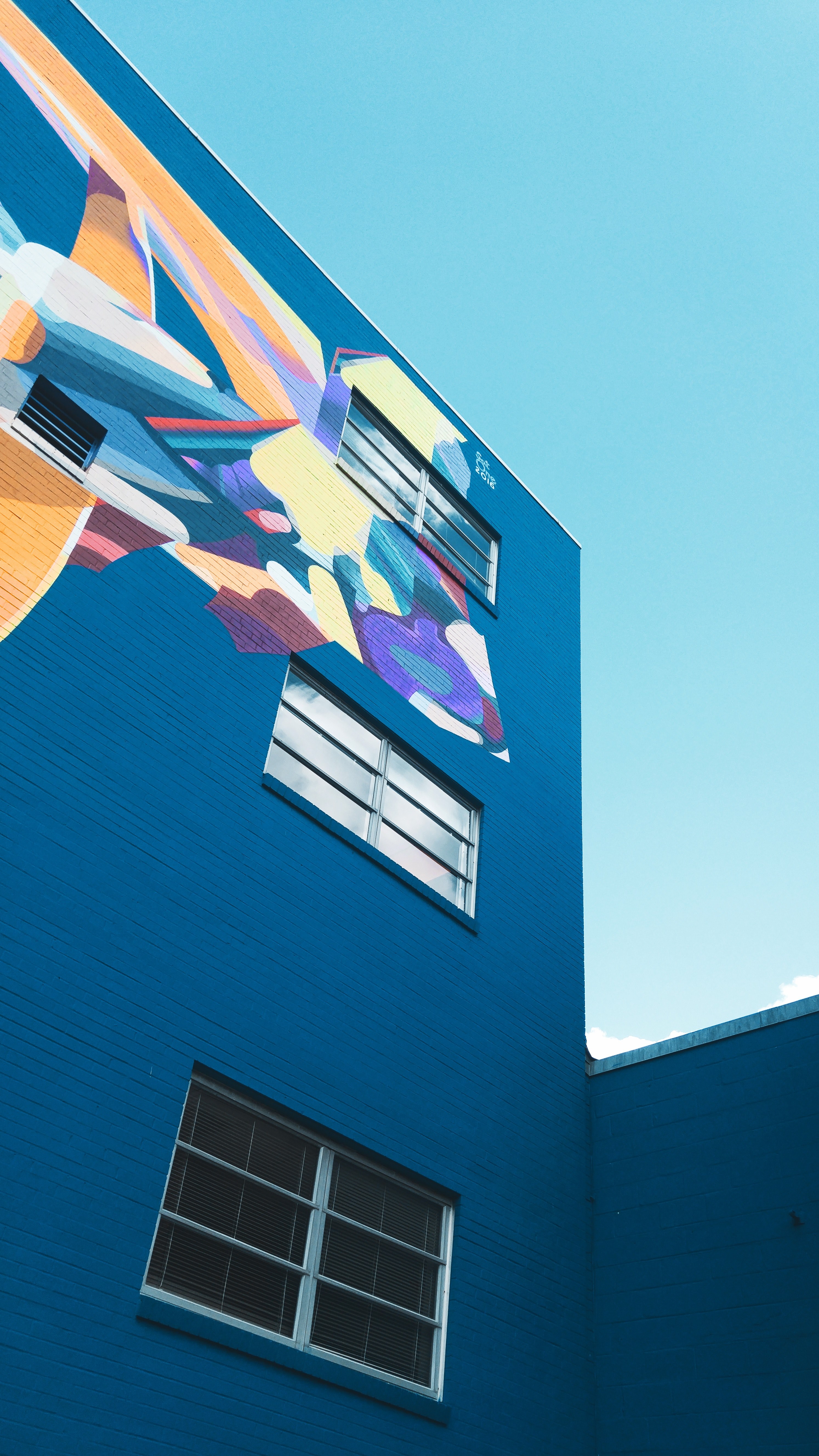 building urban painting and grafitti hd, 4k, Phone HD Wallpaper