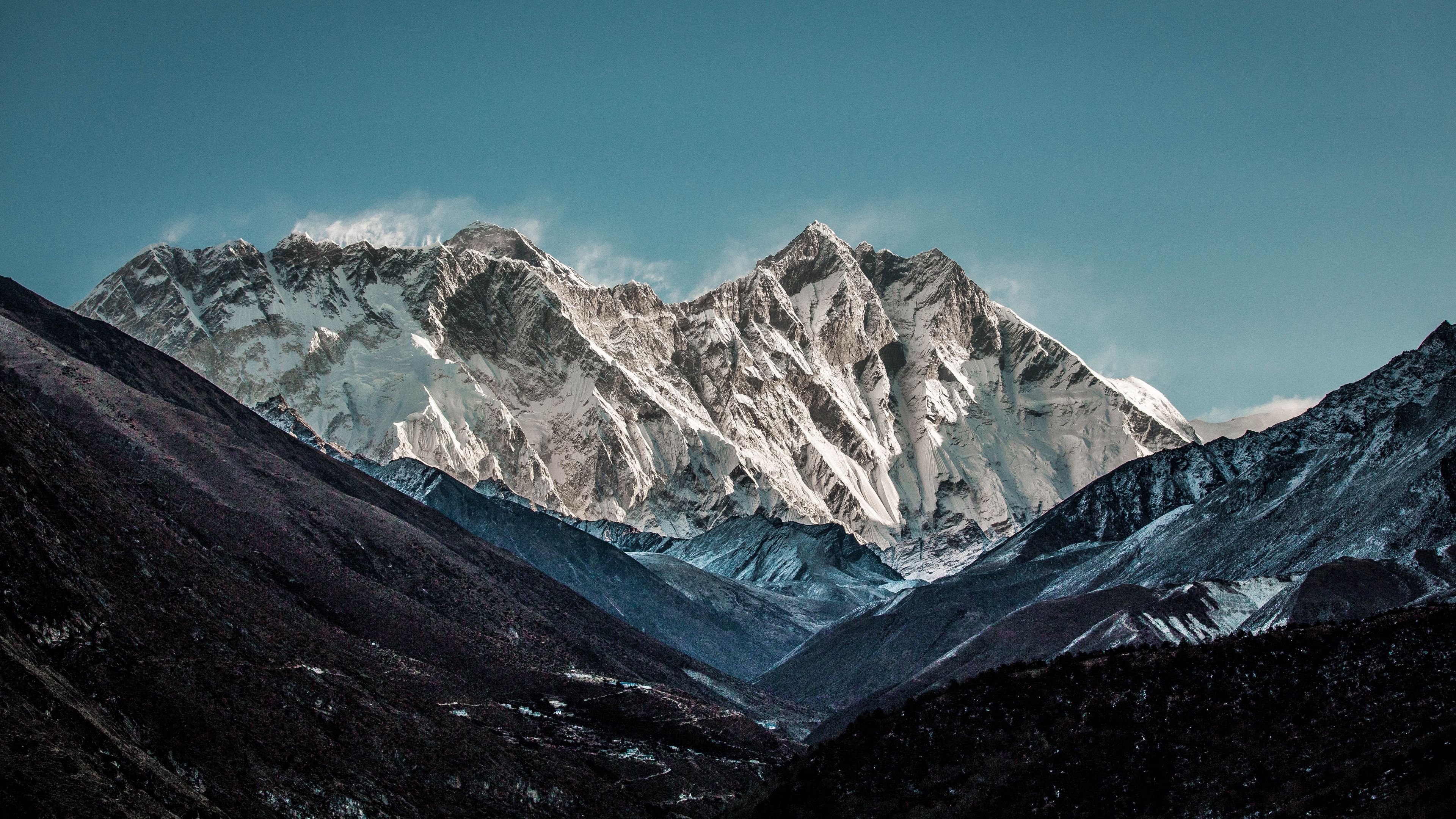 mountain, high, beautiful landscape, 4k, HD Wallpaper