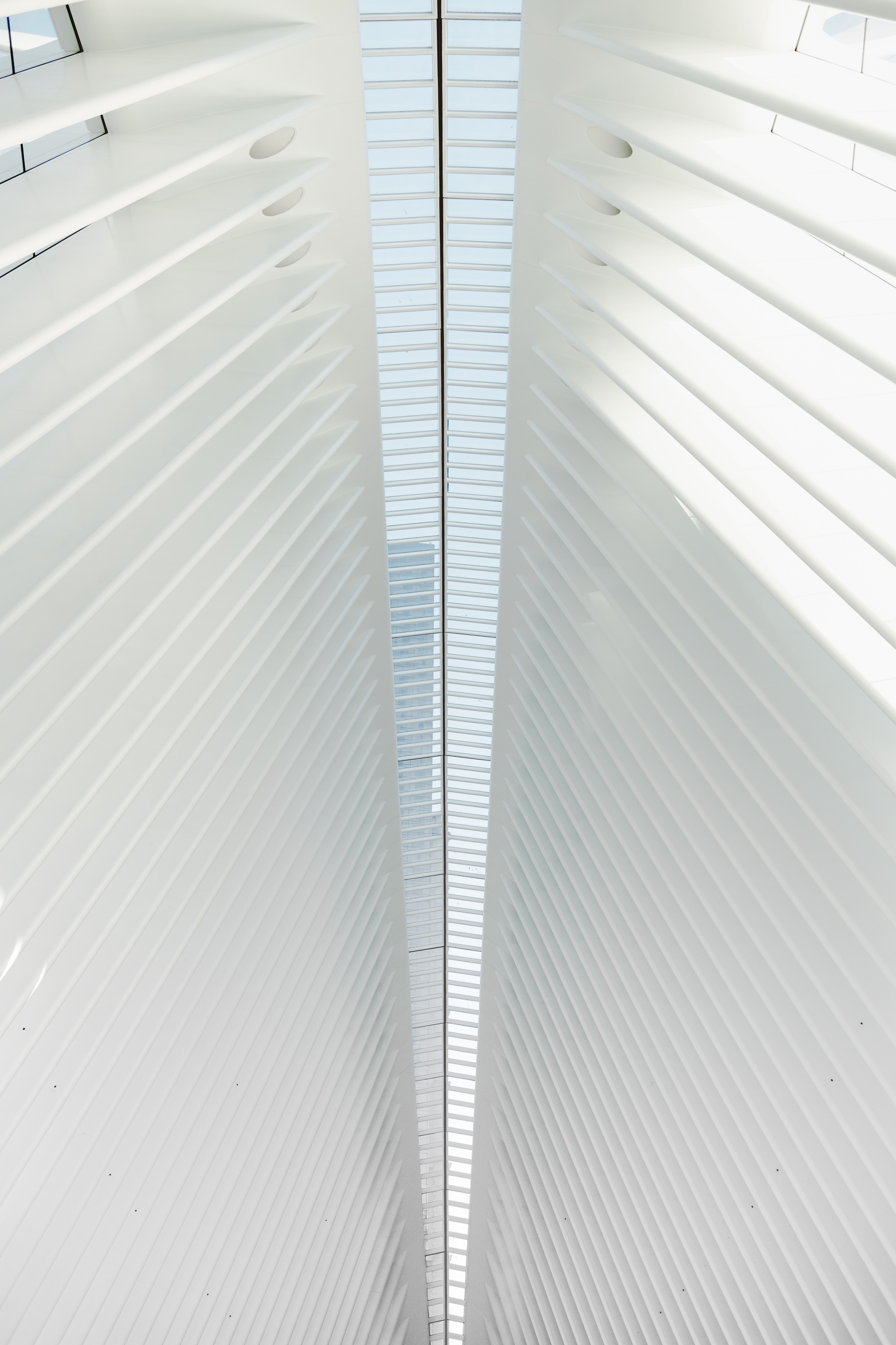 symmetric white architecture in the shape of window shutters, seamless simplicity 4k, Phone HD Wallpaper