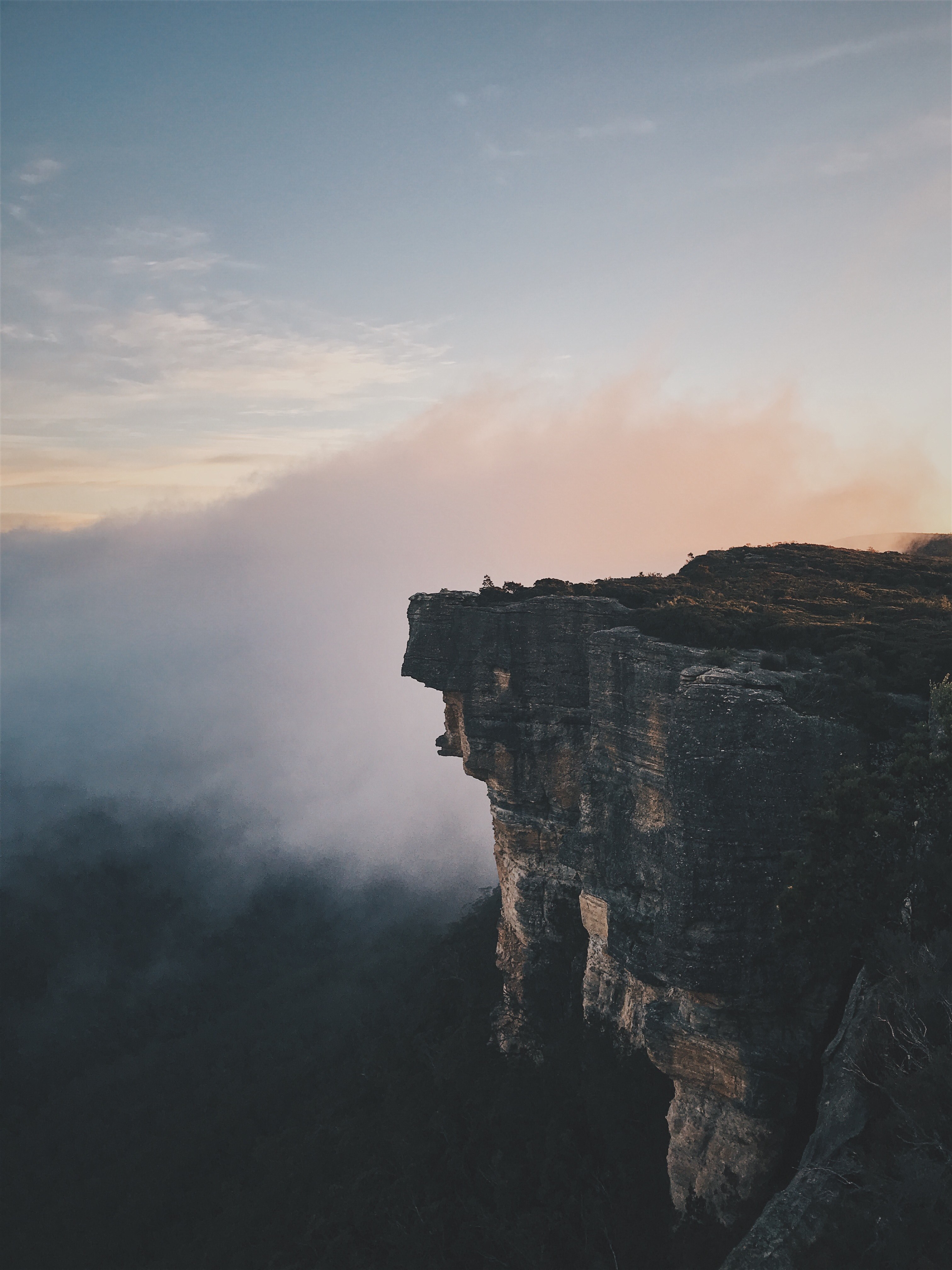 mountain blues 4k, Phone HD Wallpaper