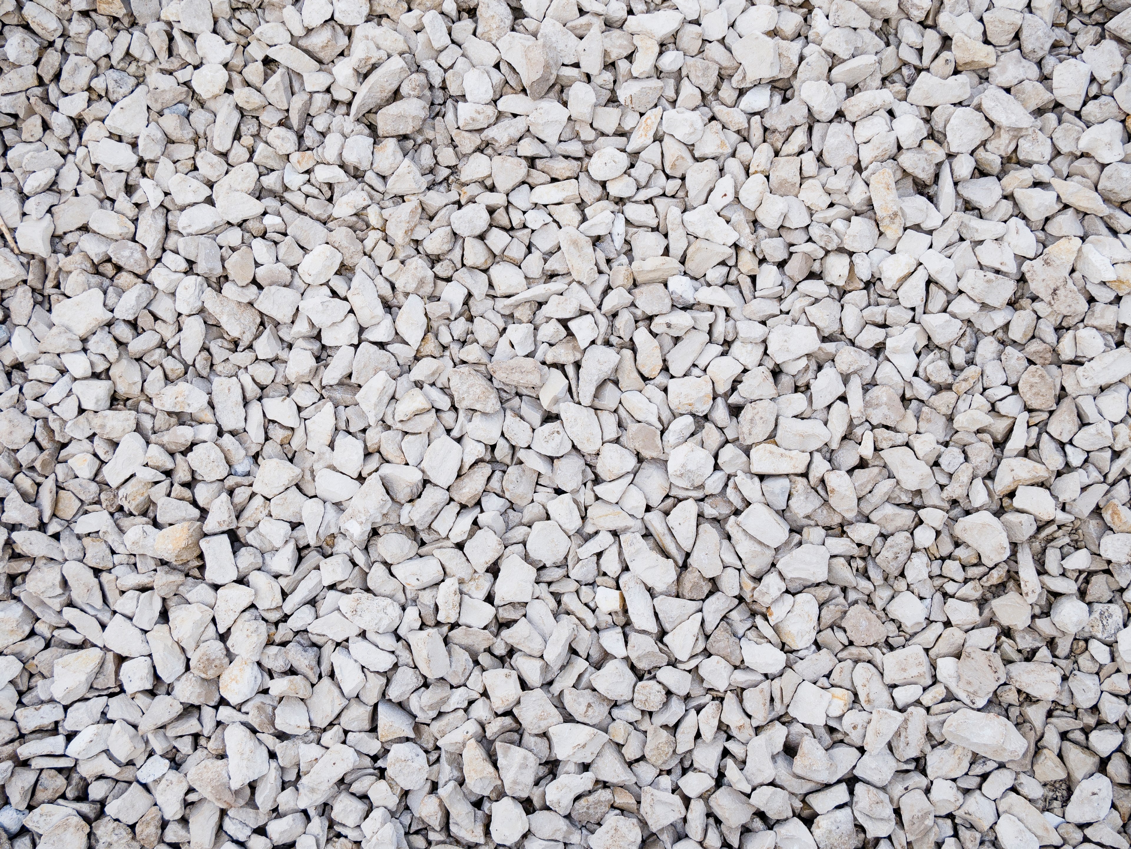 white stones and rocks cover the ground, stones 4k, HD Wallpaper