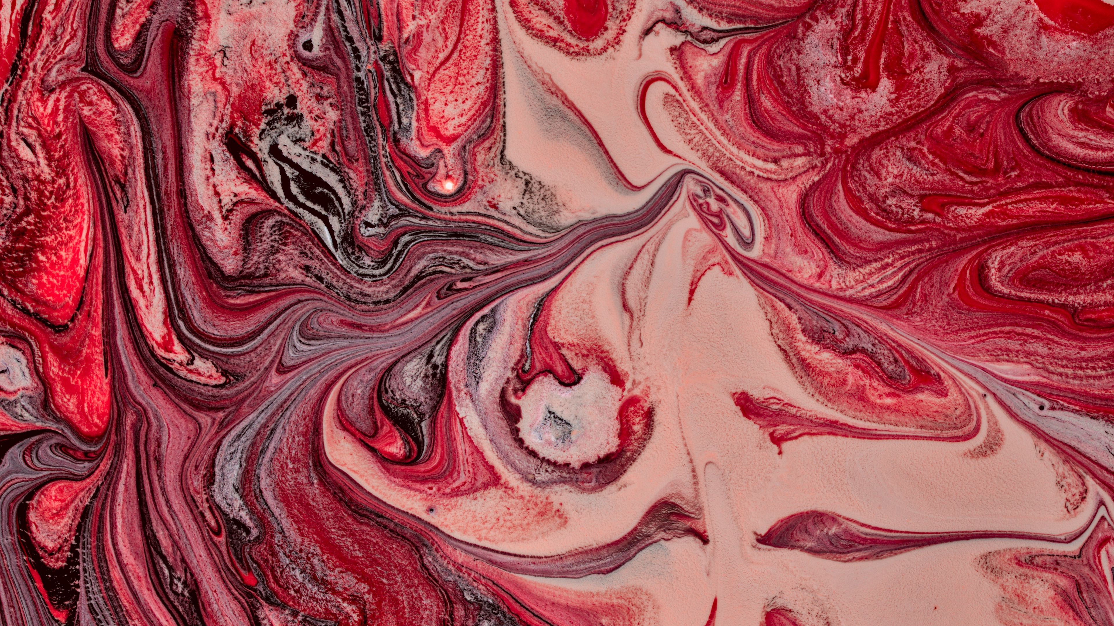 abstraction, liquid, stains, 4k, HD Wallpaper