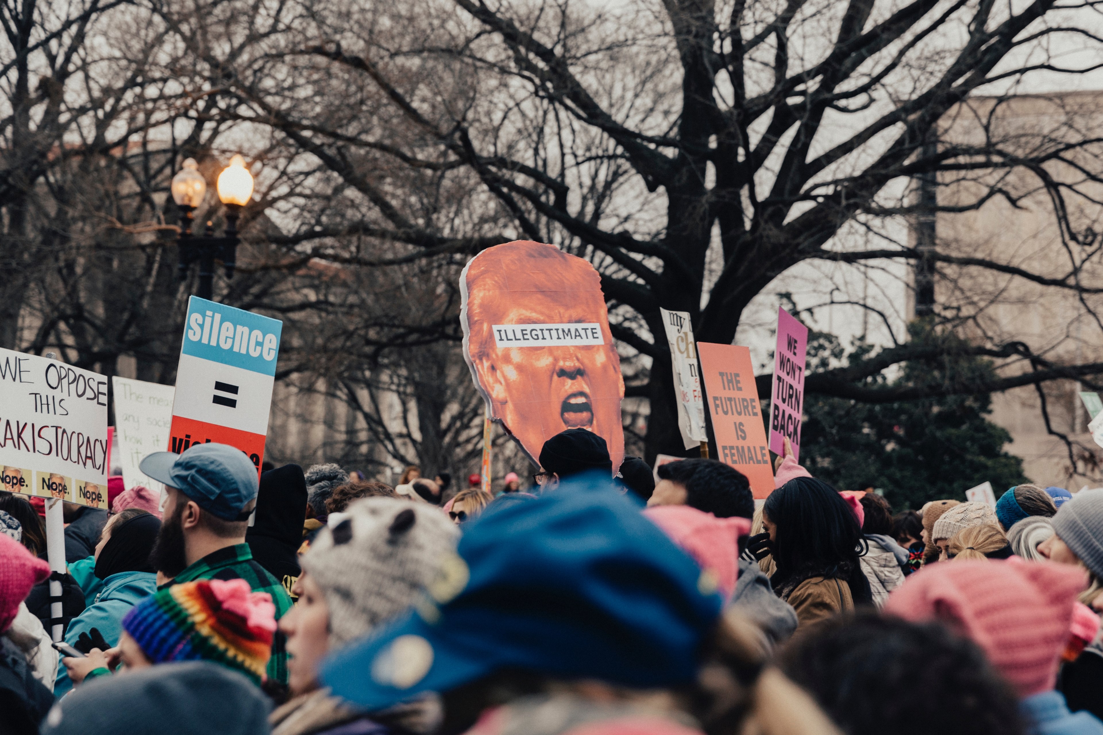 womans march 4k, HD Wallpaper