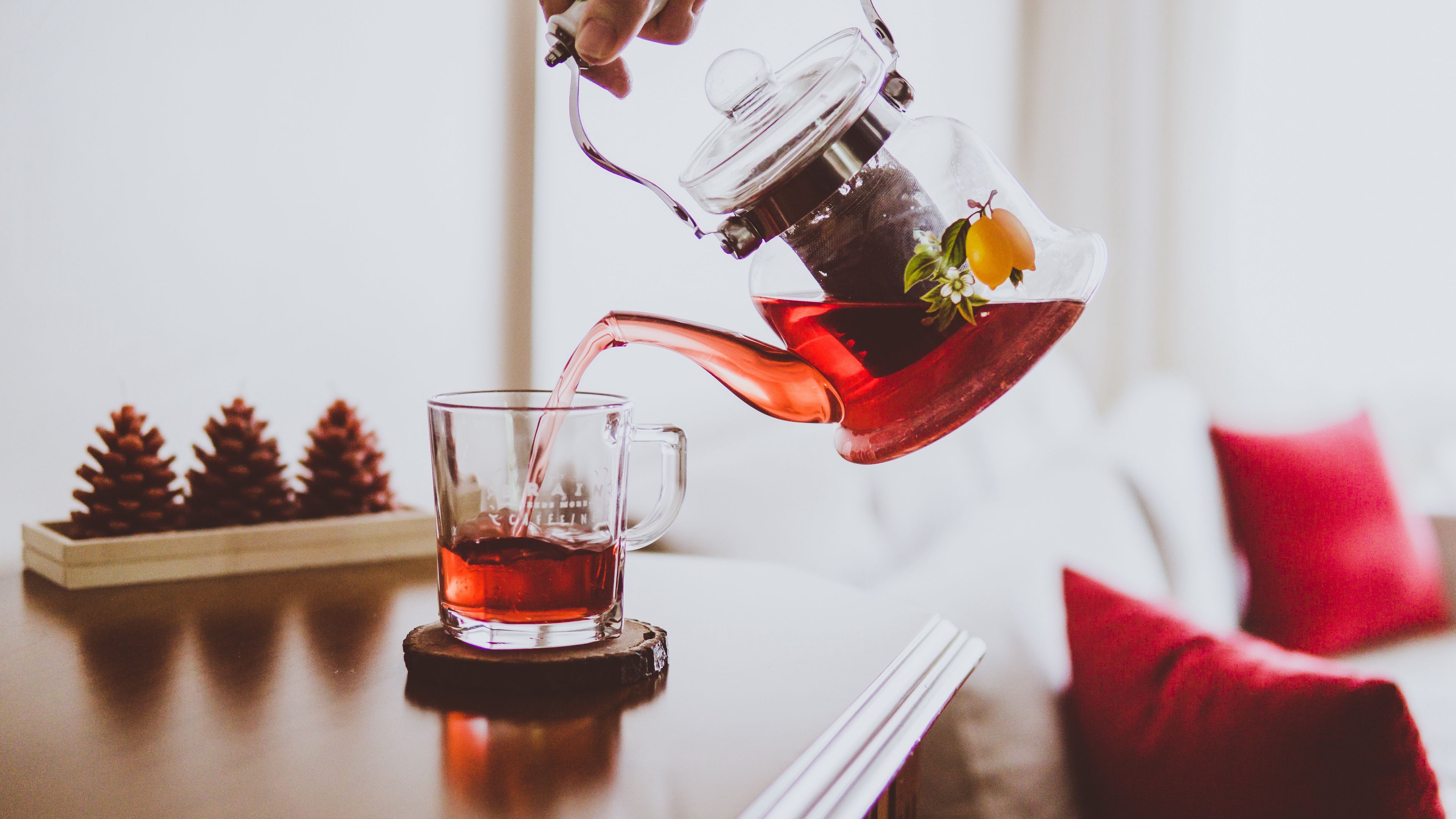 tea, kettle, cup, 4k, HD Wallpaper