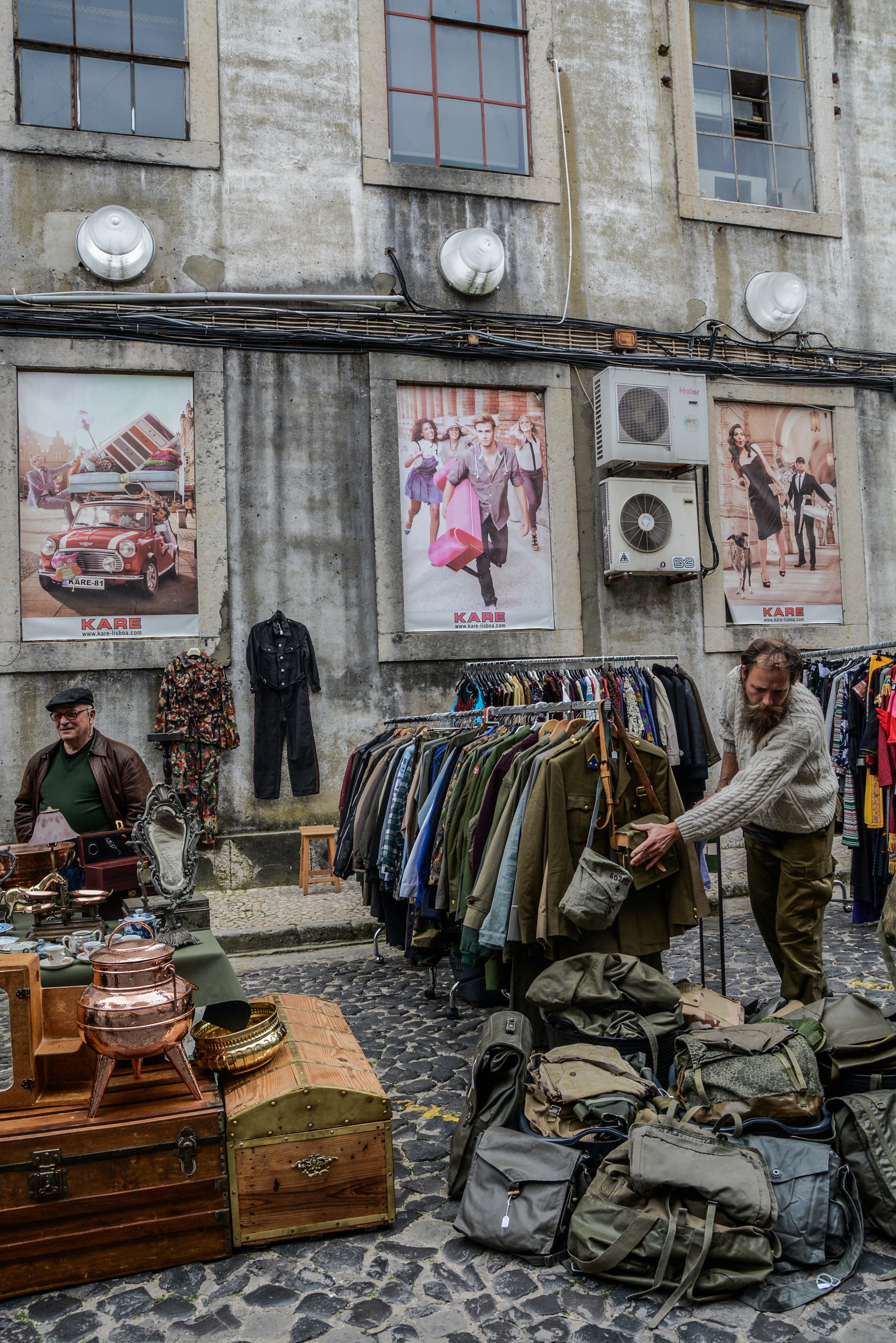 market trade army surplus and flea market hd, 4k, Phone HD Wallpaper