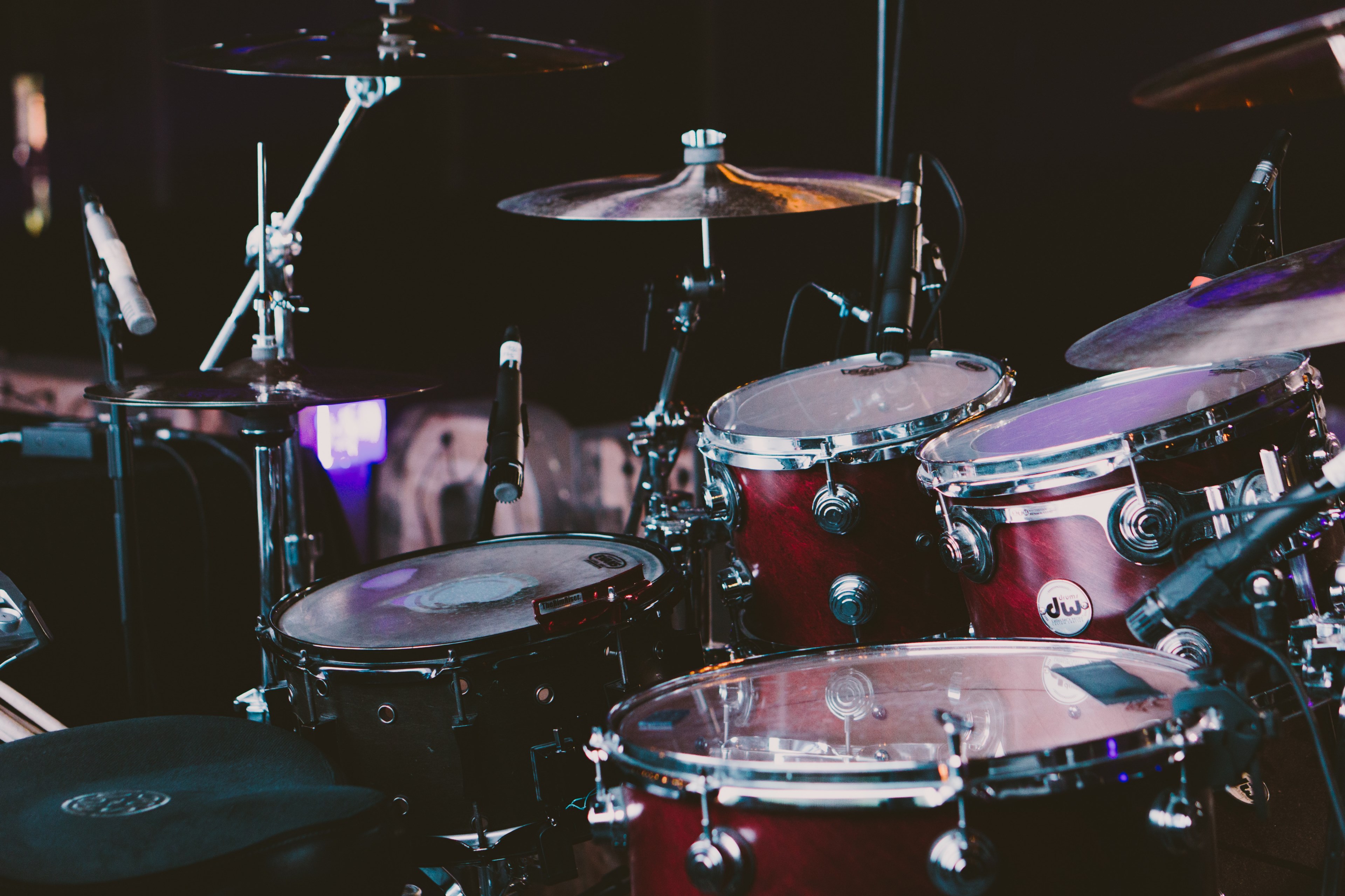 drum music drumset and musical instrument 4k, HD Wallpaper