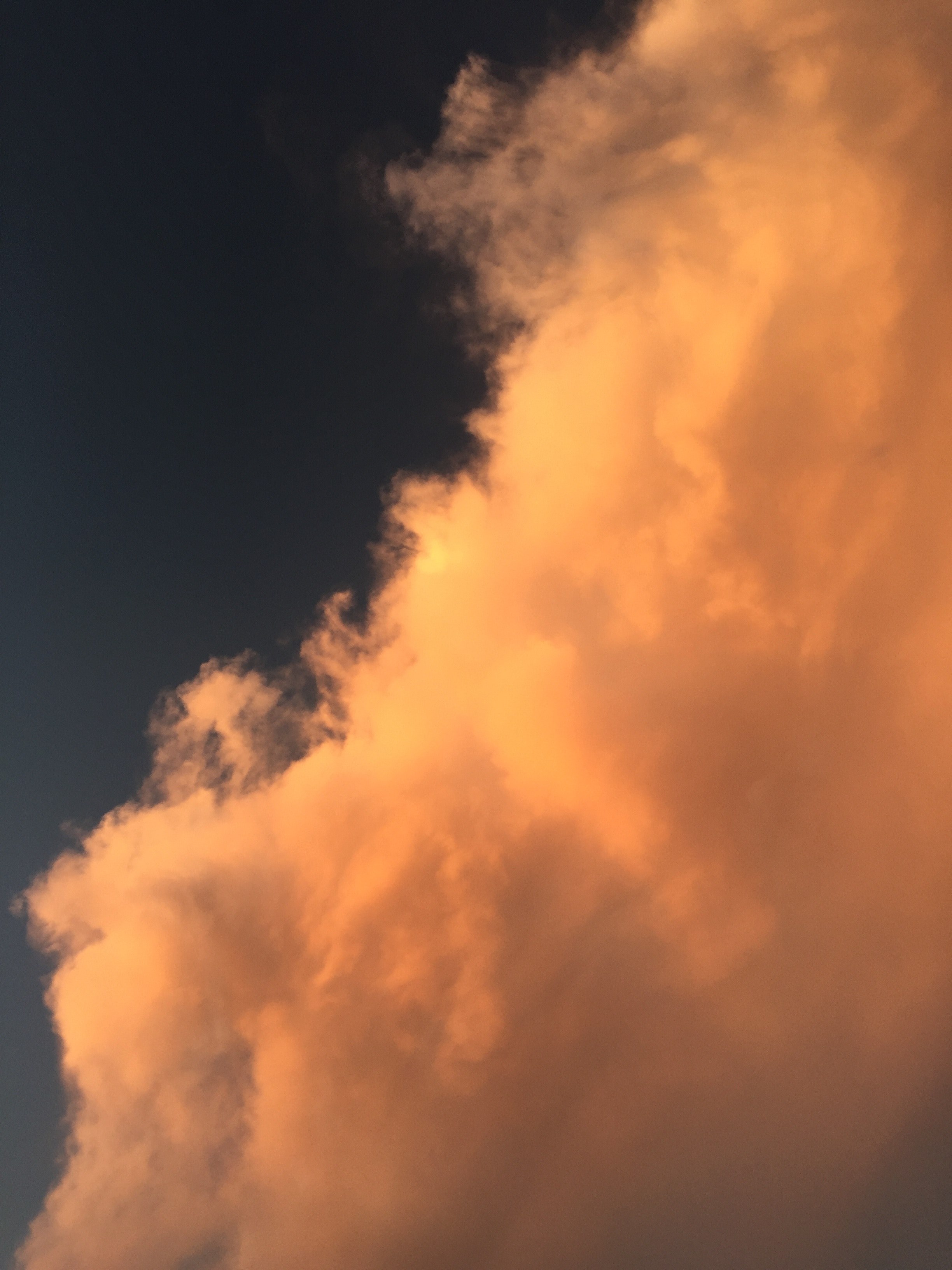 sky sunset sunrise and gold hd, 4k, Phone HD Wallpaper