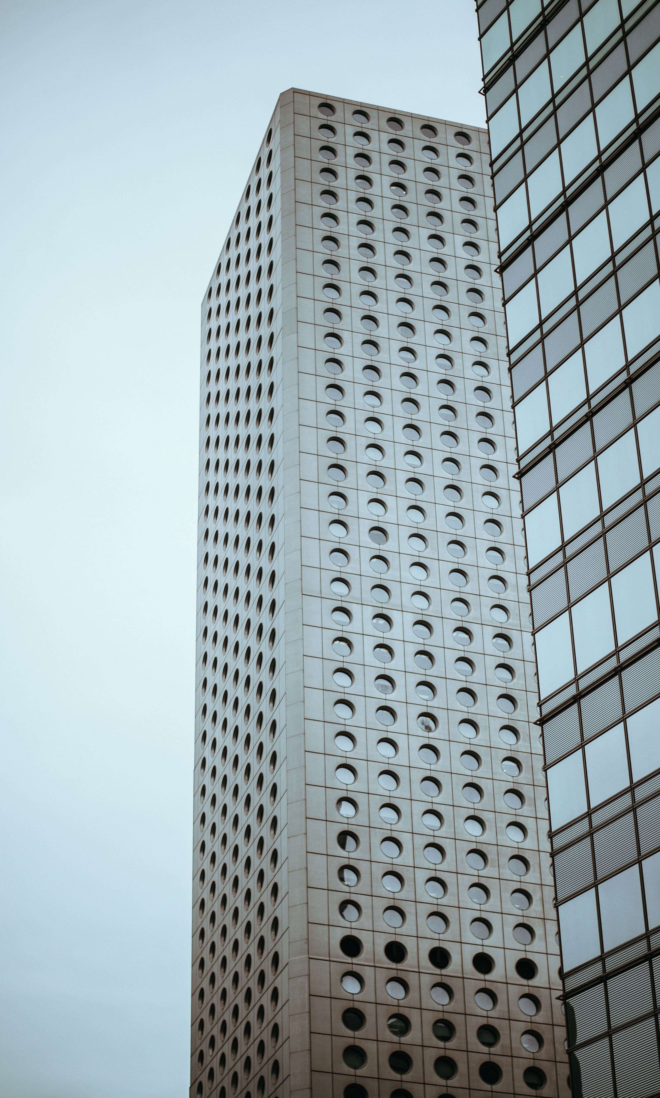 hong kong architecture 4k, Phone HD Wallpaper