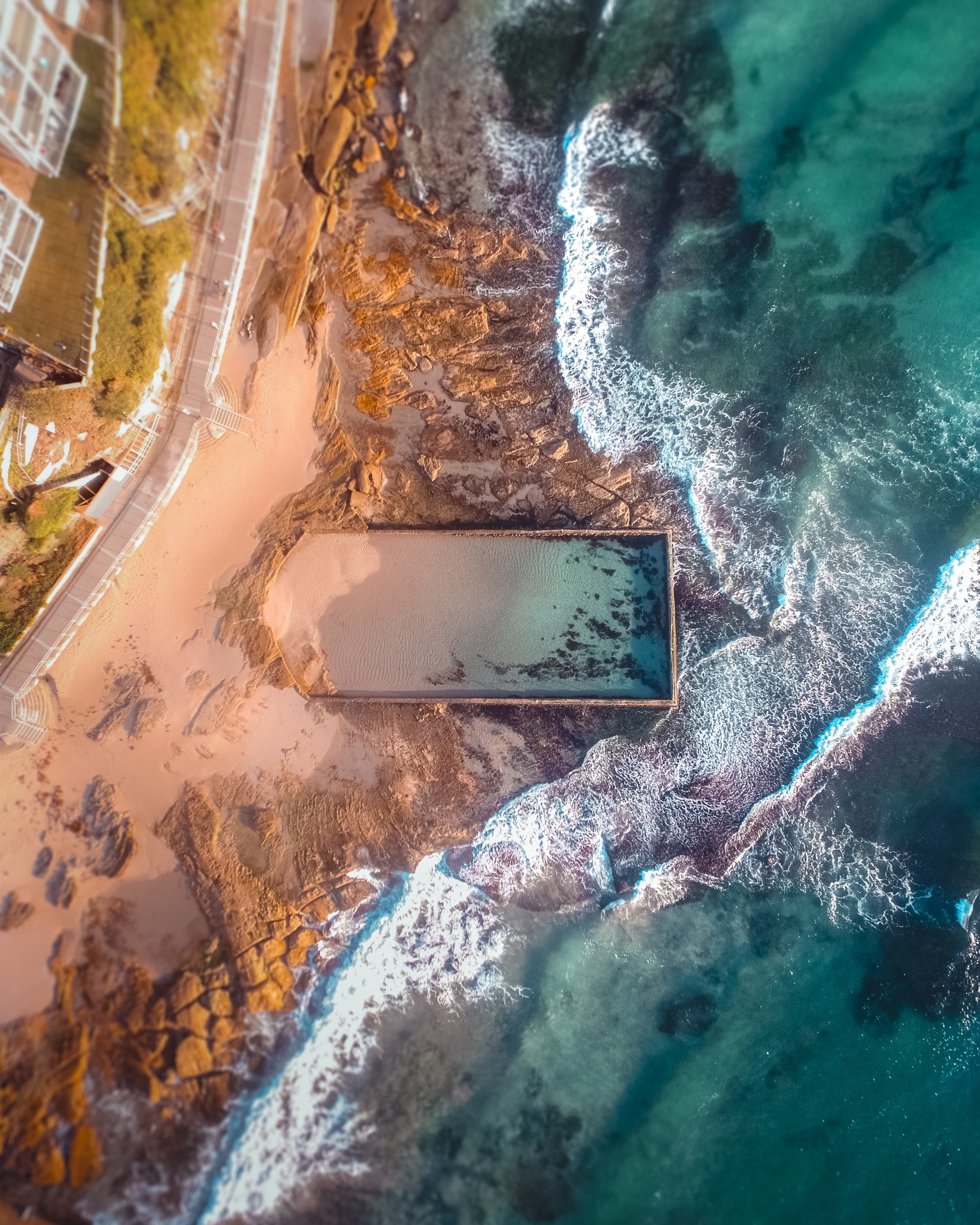 symmetry pool 4k, Phone HD Wallpaper