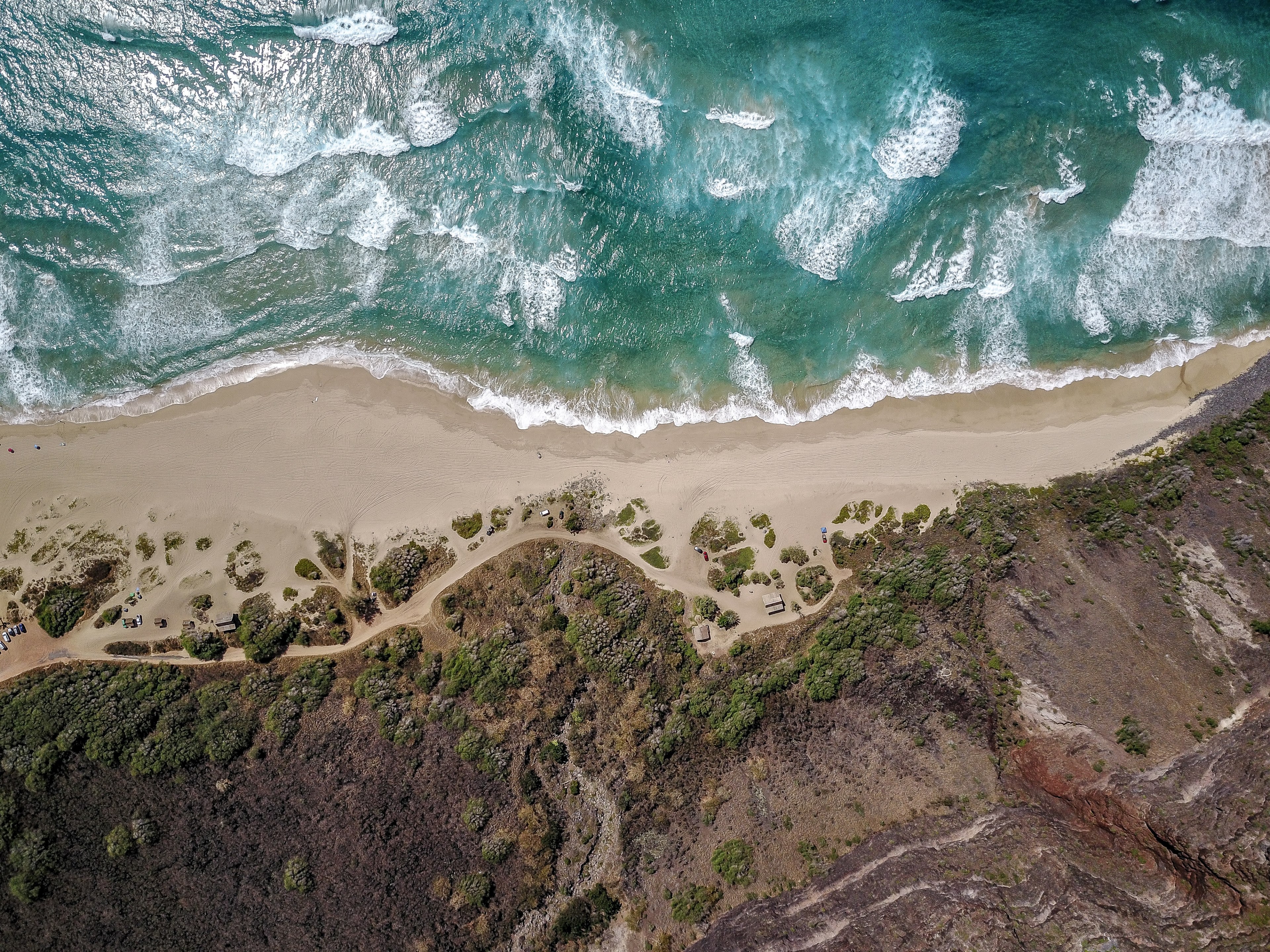 polihale state park 4k, HD Wallpaper