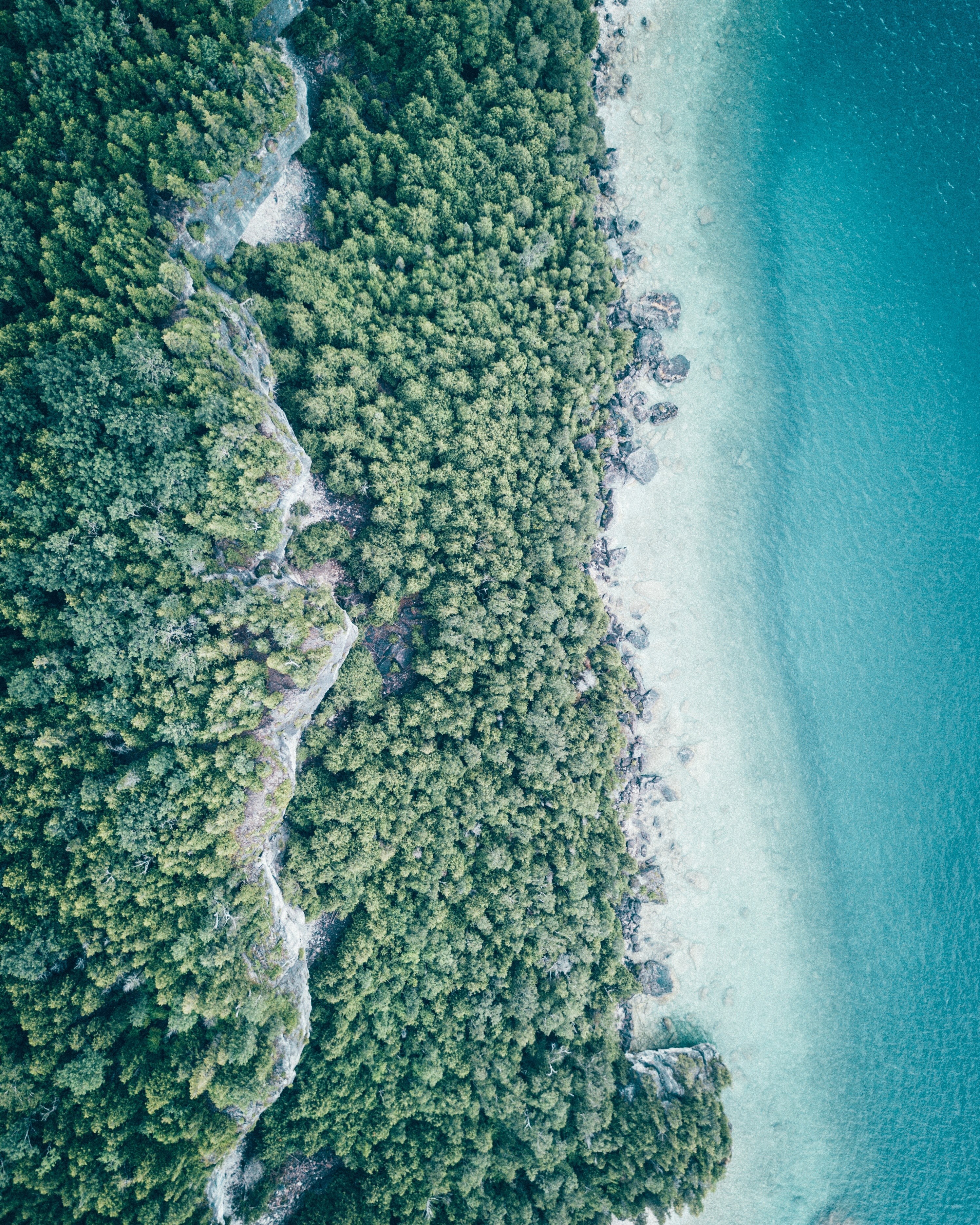 the beautiful bruce peninsula canada 4k, Phone HD Wallpaper