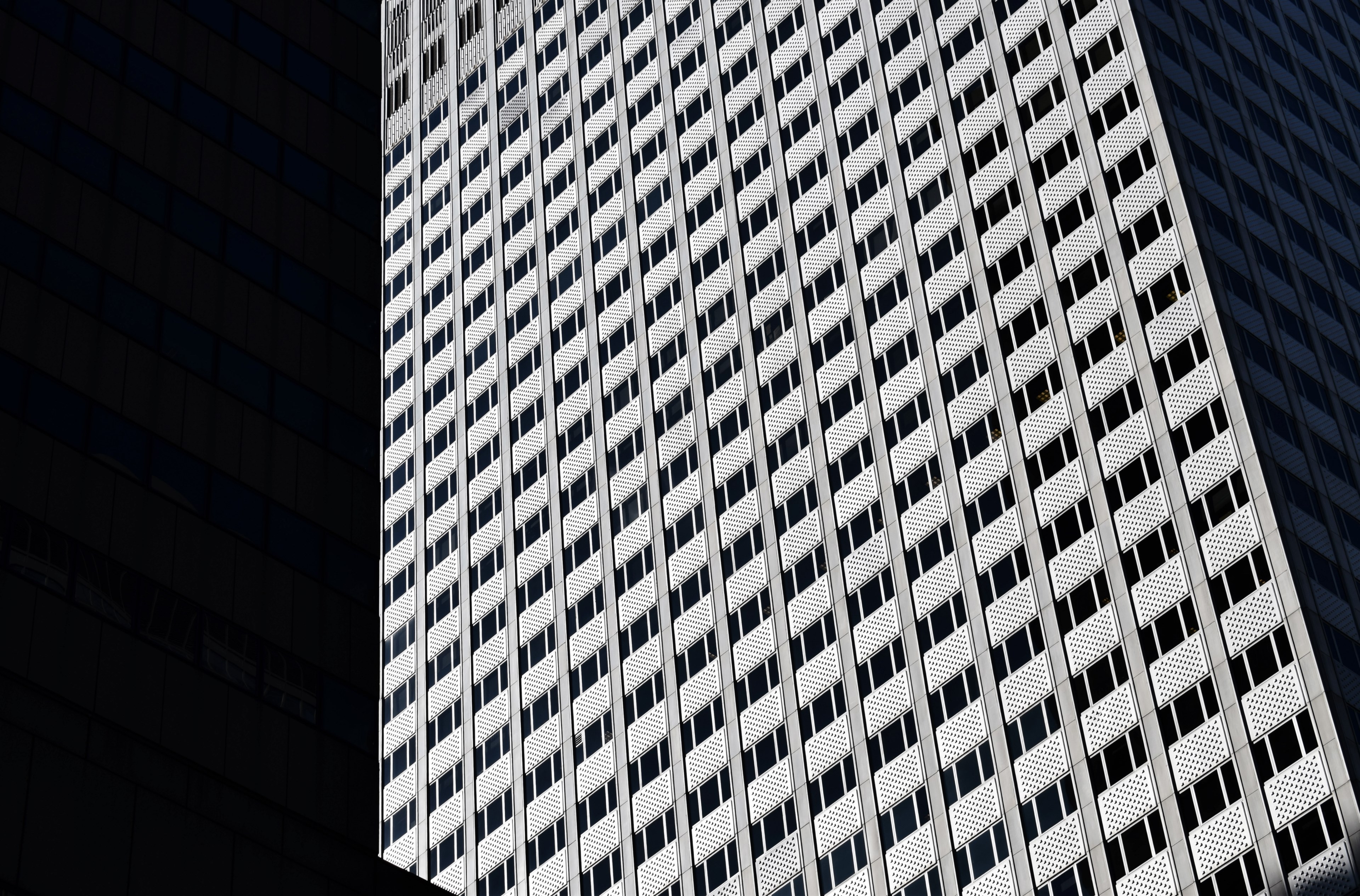 building architecture skyscraper and window 4k, HD Wallpaper