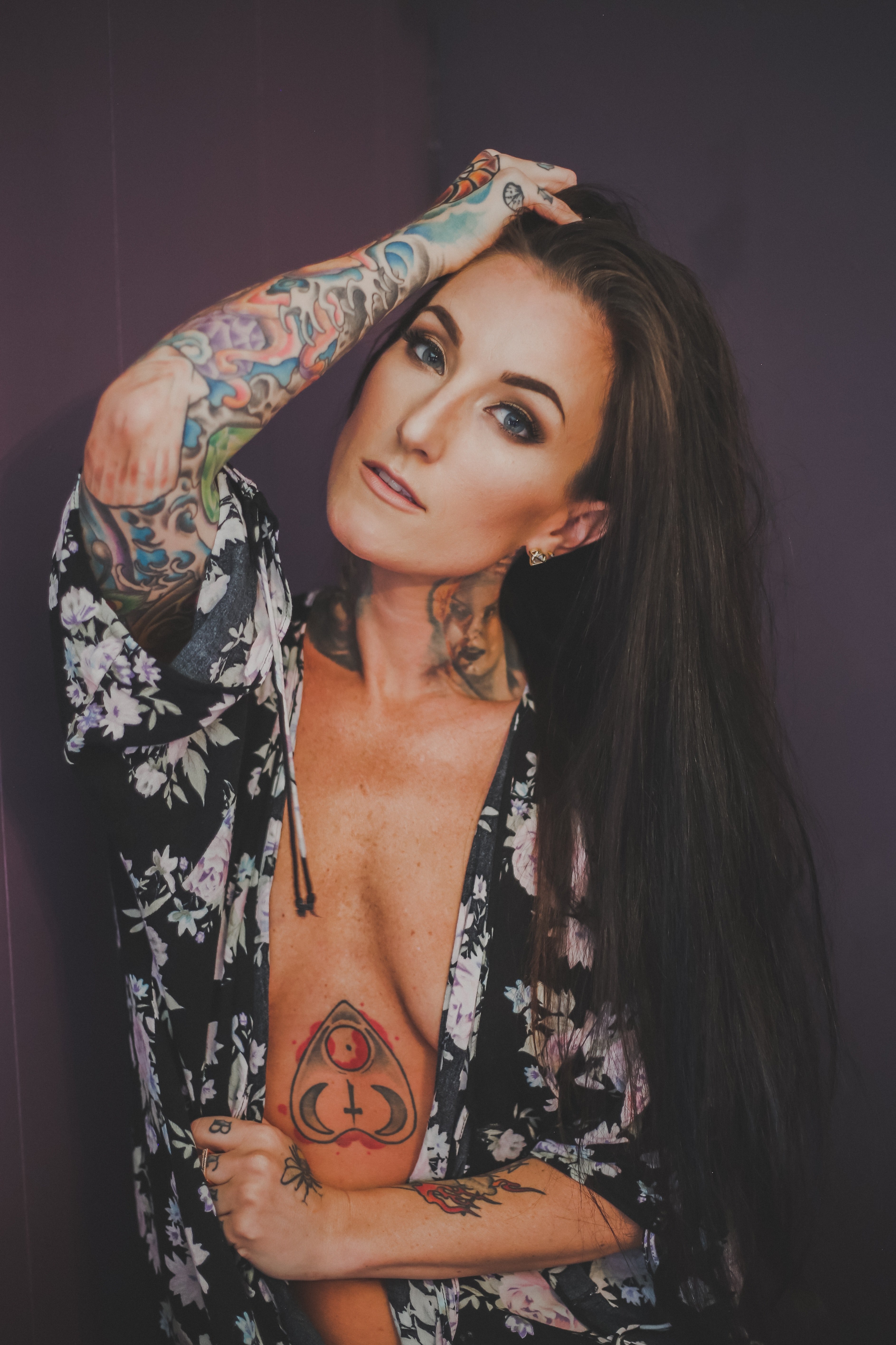 tattooed 1 4k, Phone HD Wallpaper