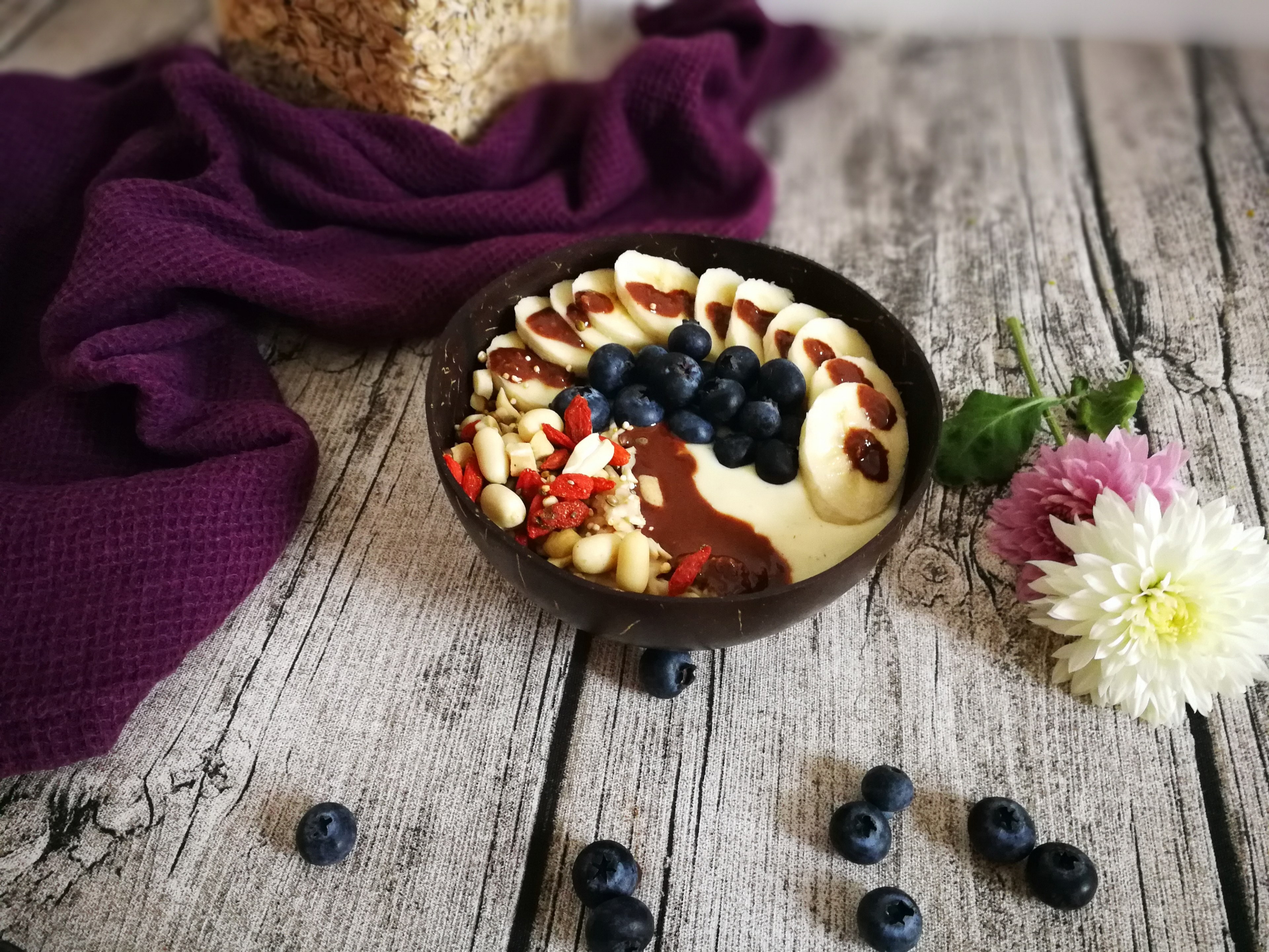 good morning bowl 4k, HD Wallpaper