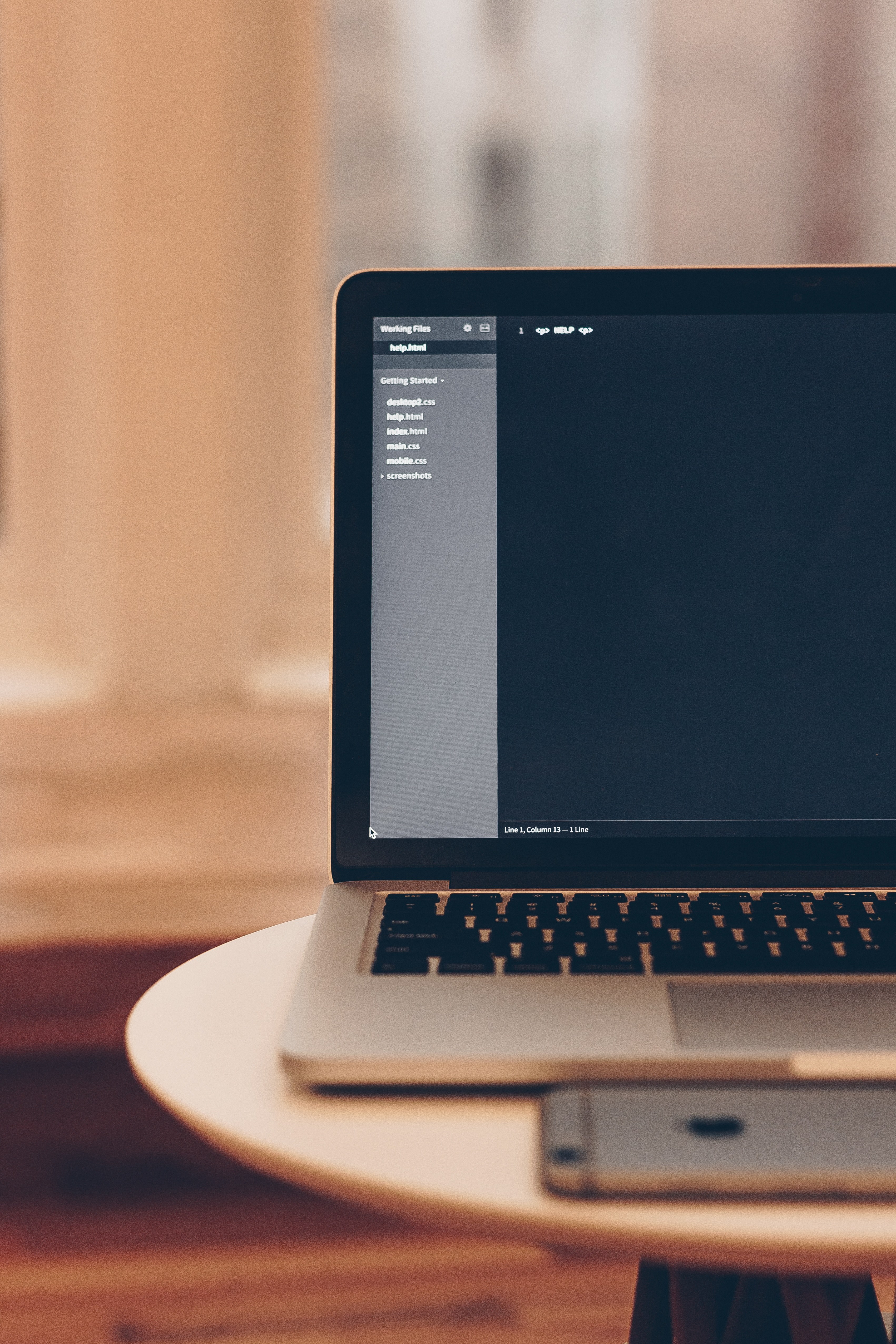 laptop files macbook and keyboard hd, 4k, Phone HD Wallpaper