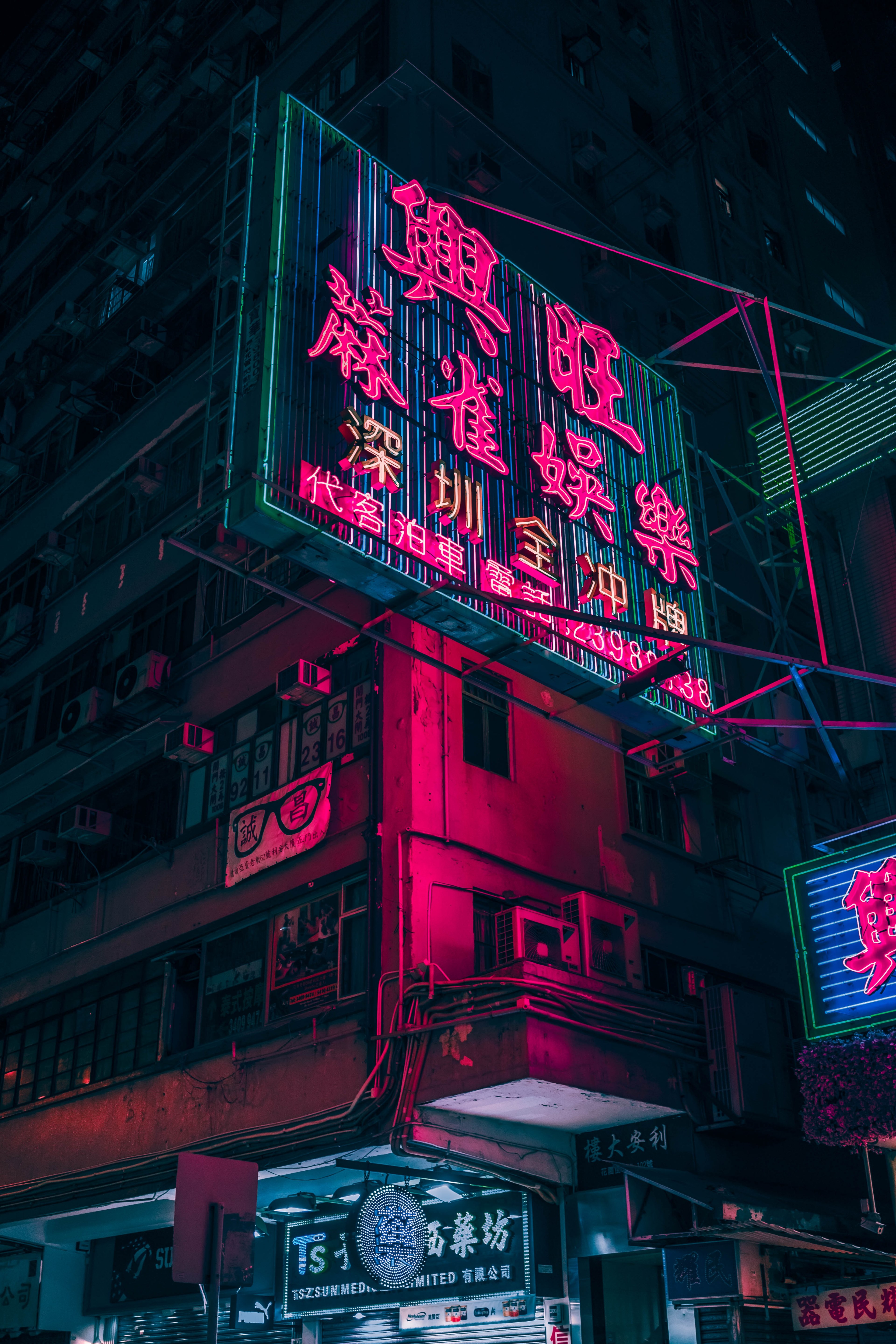 neon dreams 4k, Phone HD Wallpaper