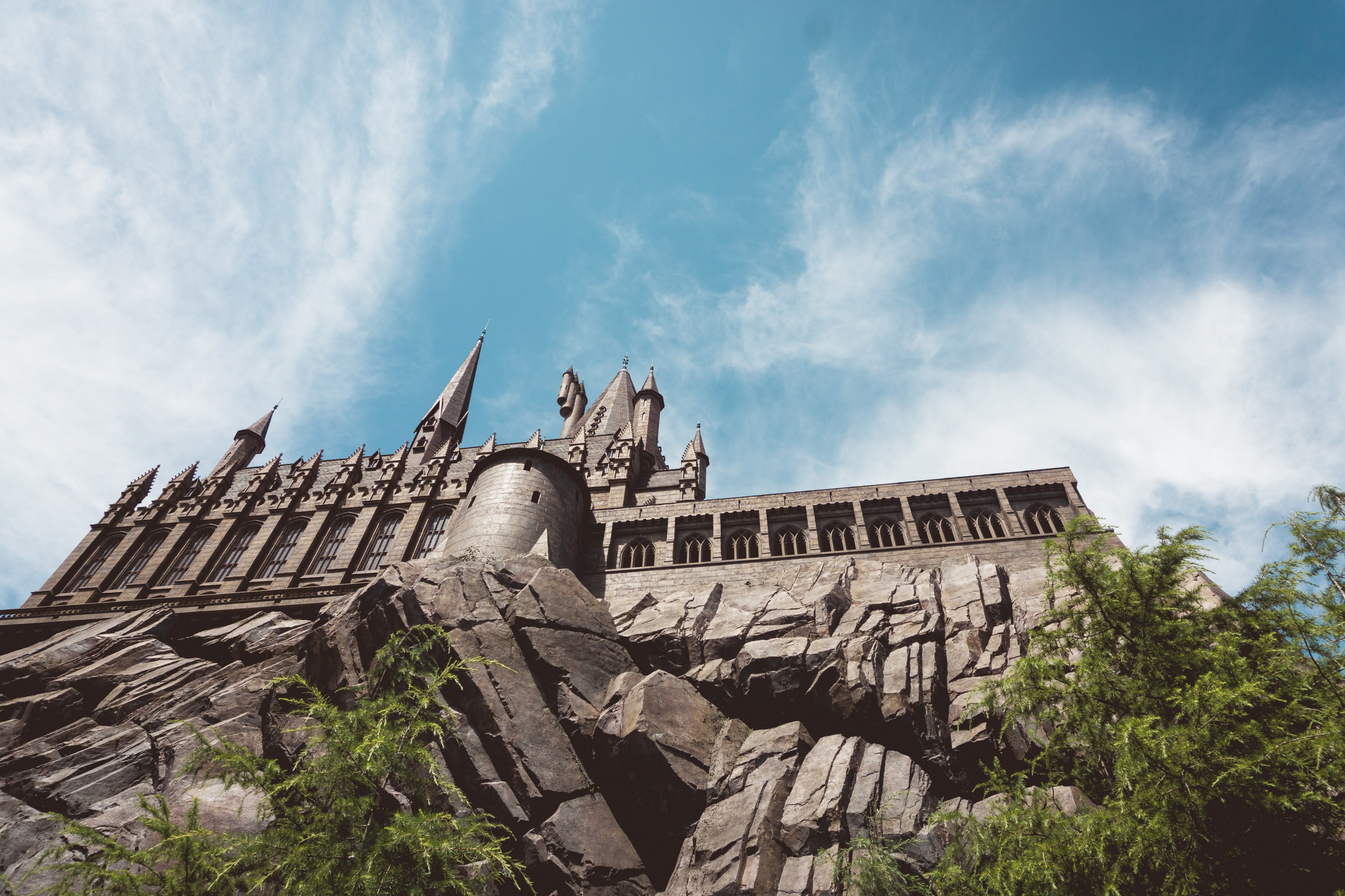 castle tower building and architecture 4k, HD Wallpaper