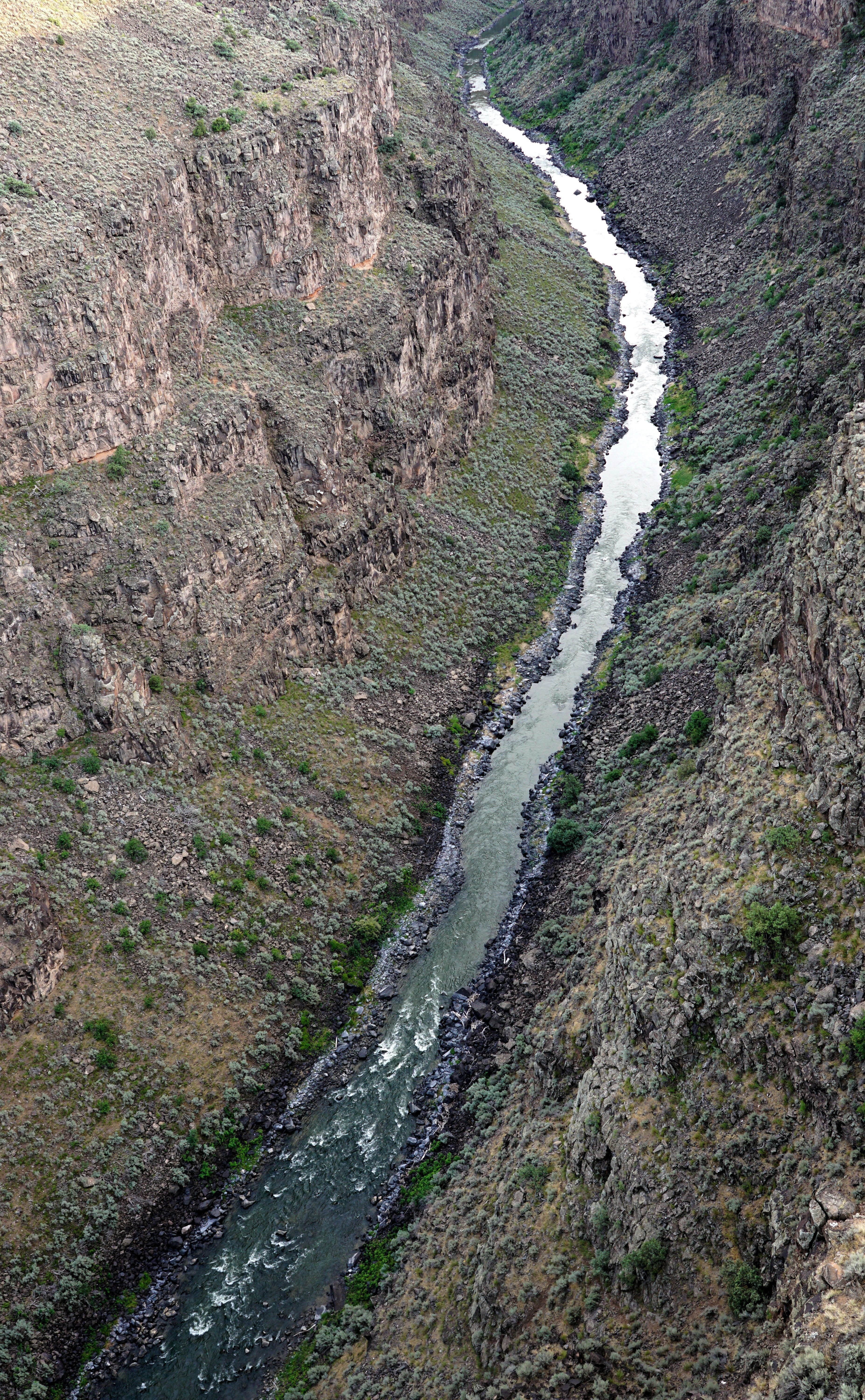 looking into the rio grande gorge 4k, Phone HD Wallpaper