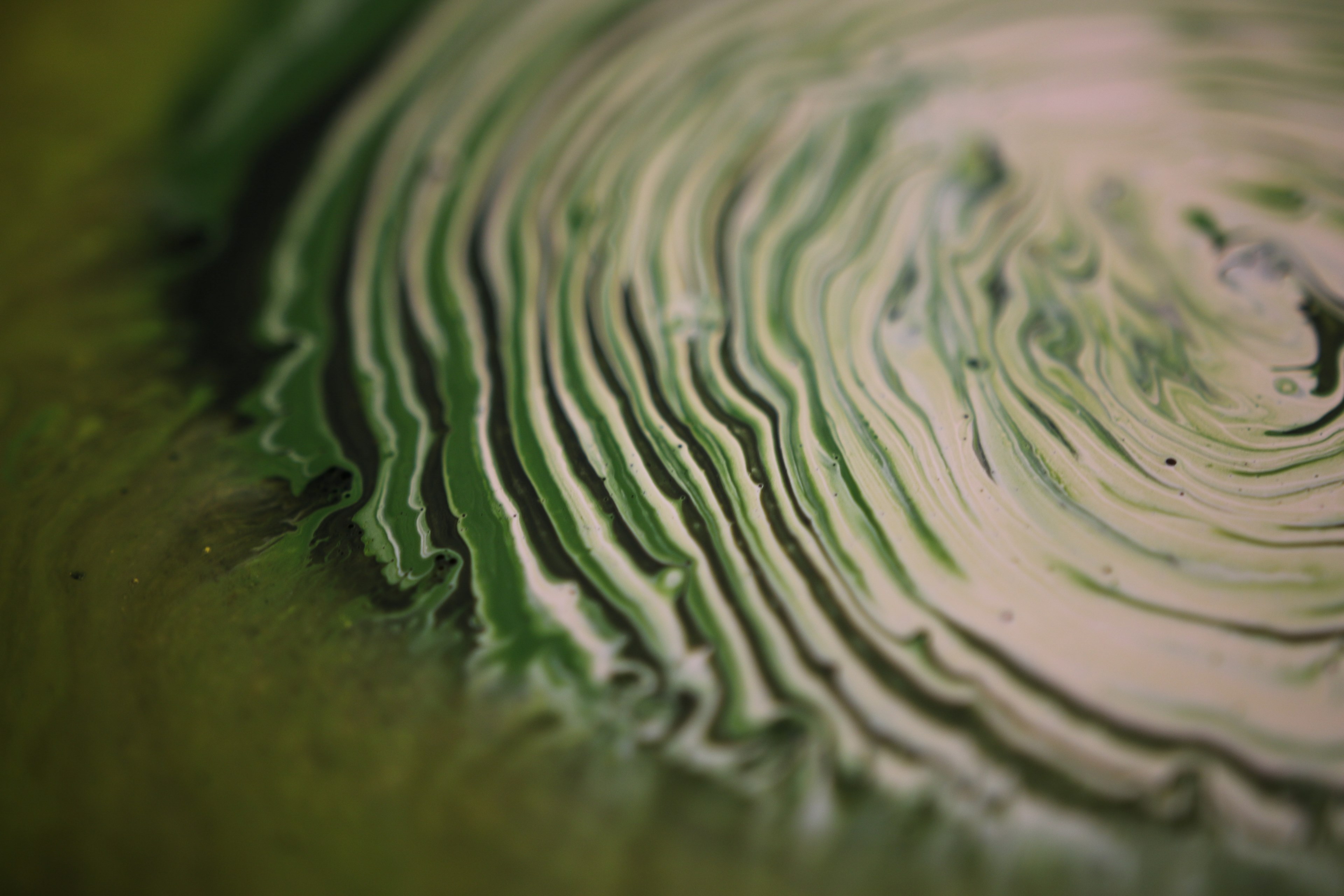 abstract fluid painting marshy swirl 4k, HD Wallpaper
