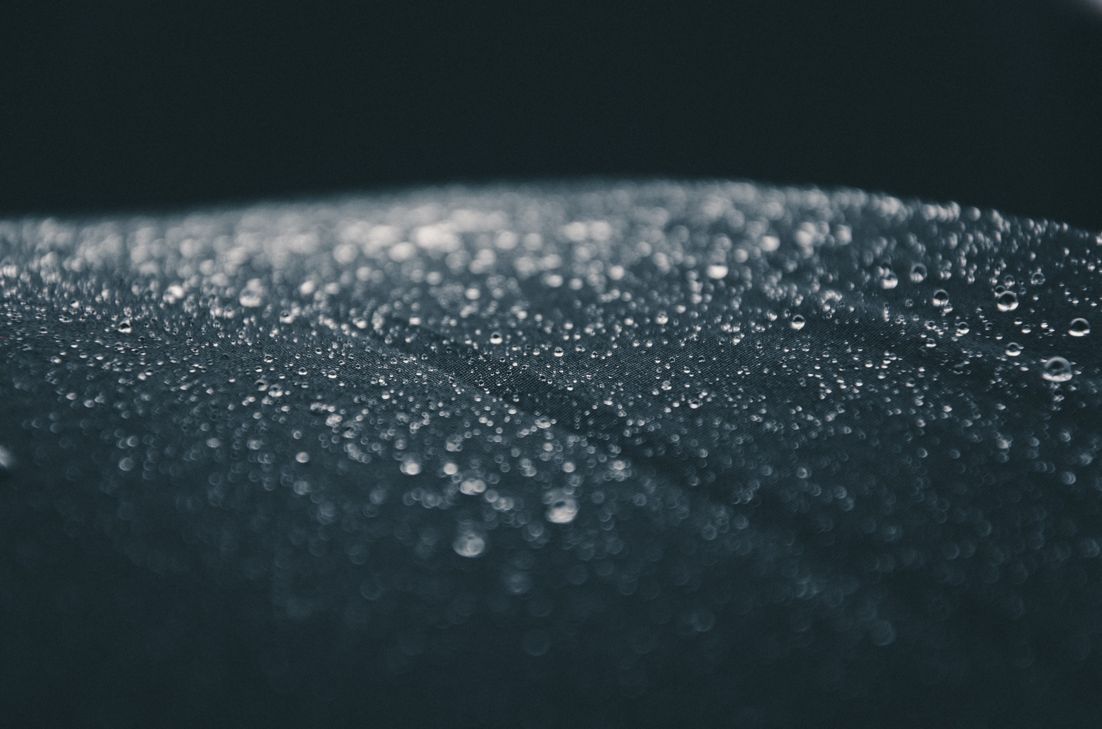 water wet droplet and black 4k, HD Wallpaper