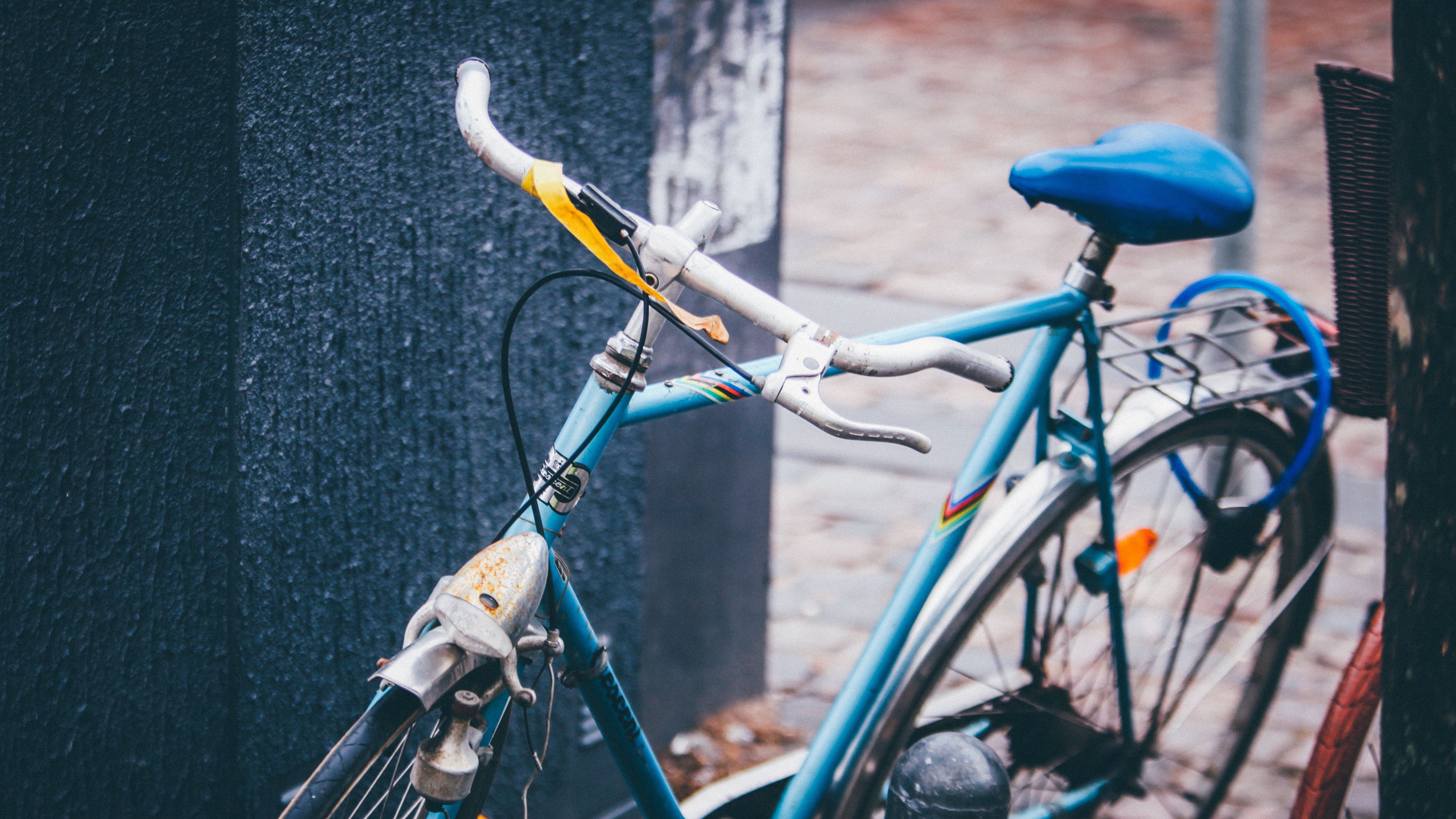 bike, transportation, parking, 4k, HD Wallpaper