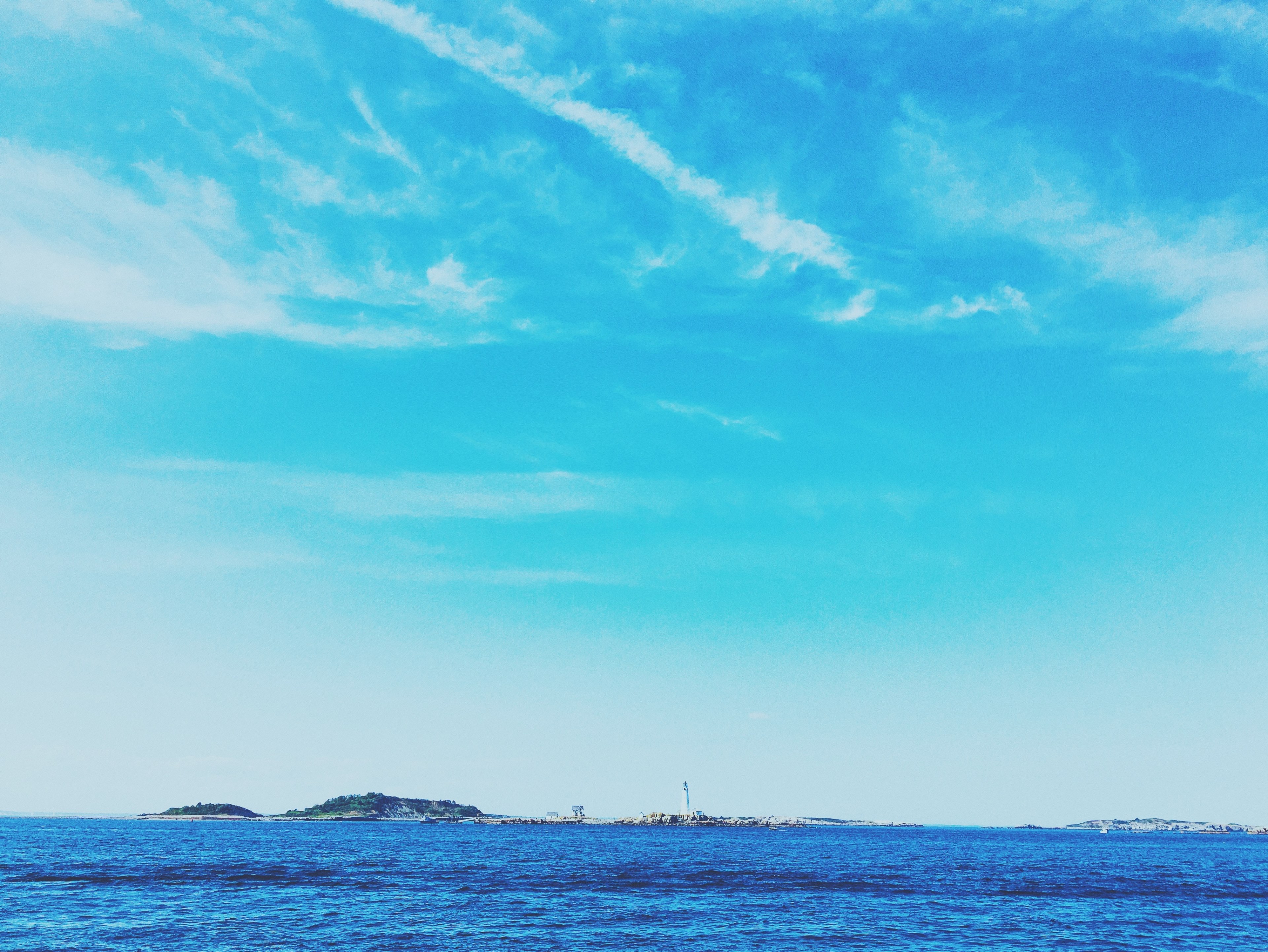 coast view atlantic and boston 4k, HD Wallpaper