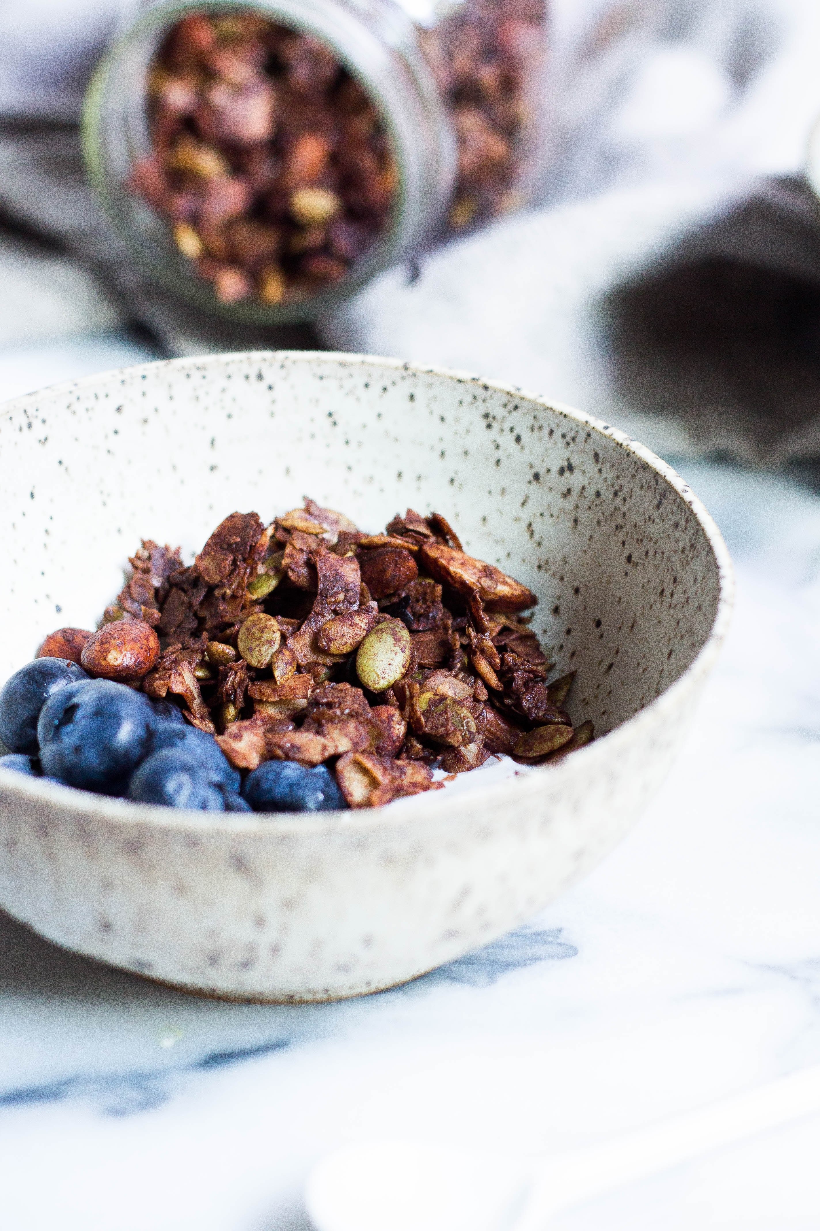 paleo cocoa granola 4k, Phone HD Wallpaper