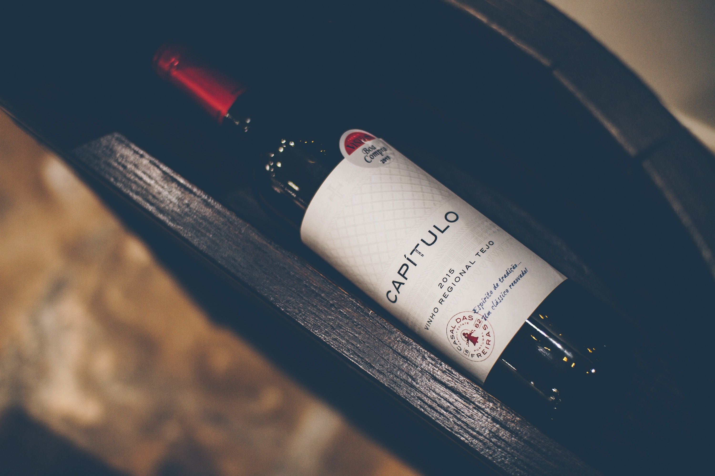 a bottle of unopened red wine inside a drawer, _wine drawer 4k, HD Wallpaper