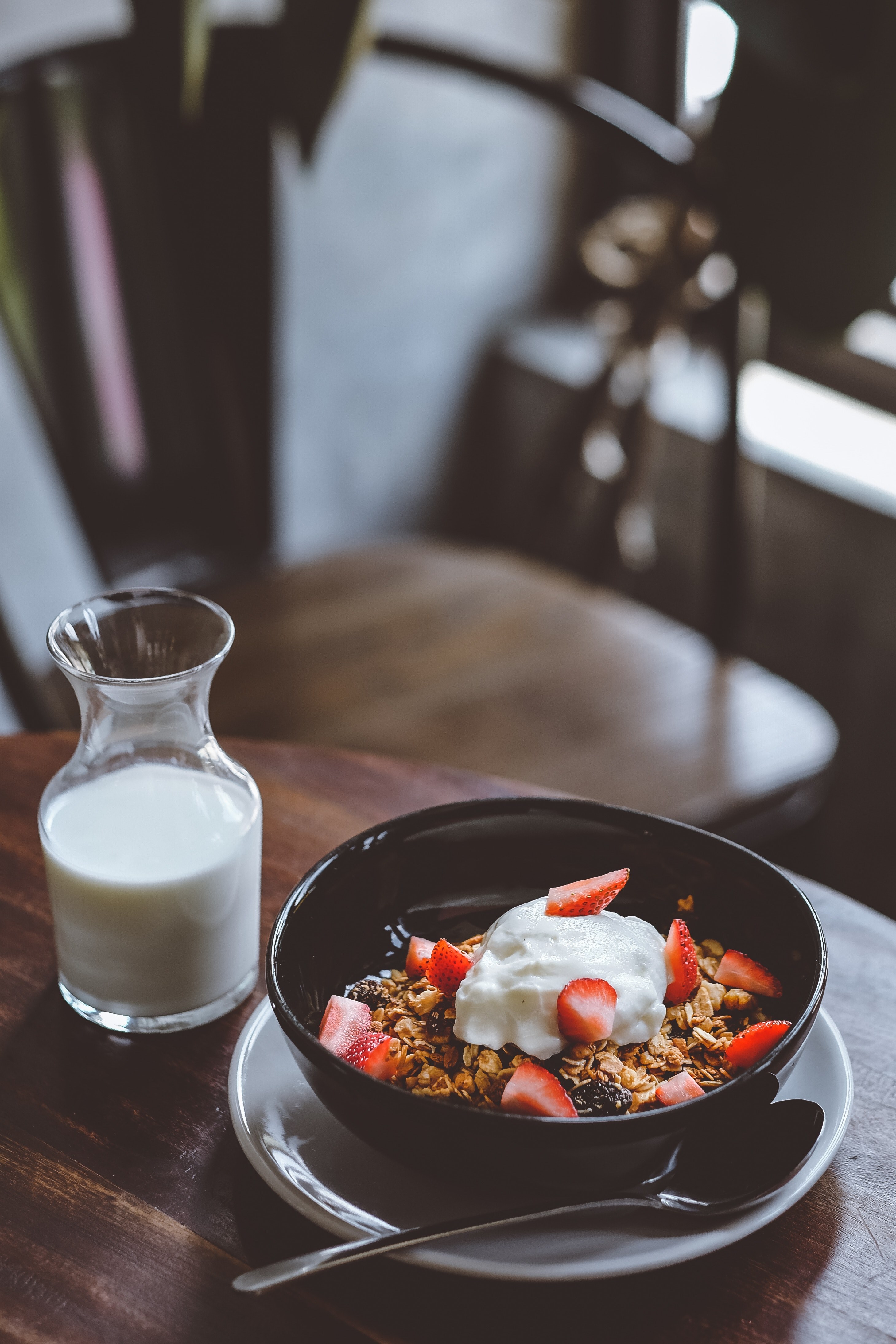 food milk organic and breakfast hd, 4k, Phone HD Wallpaper