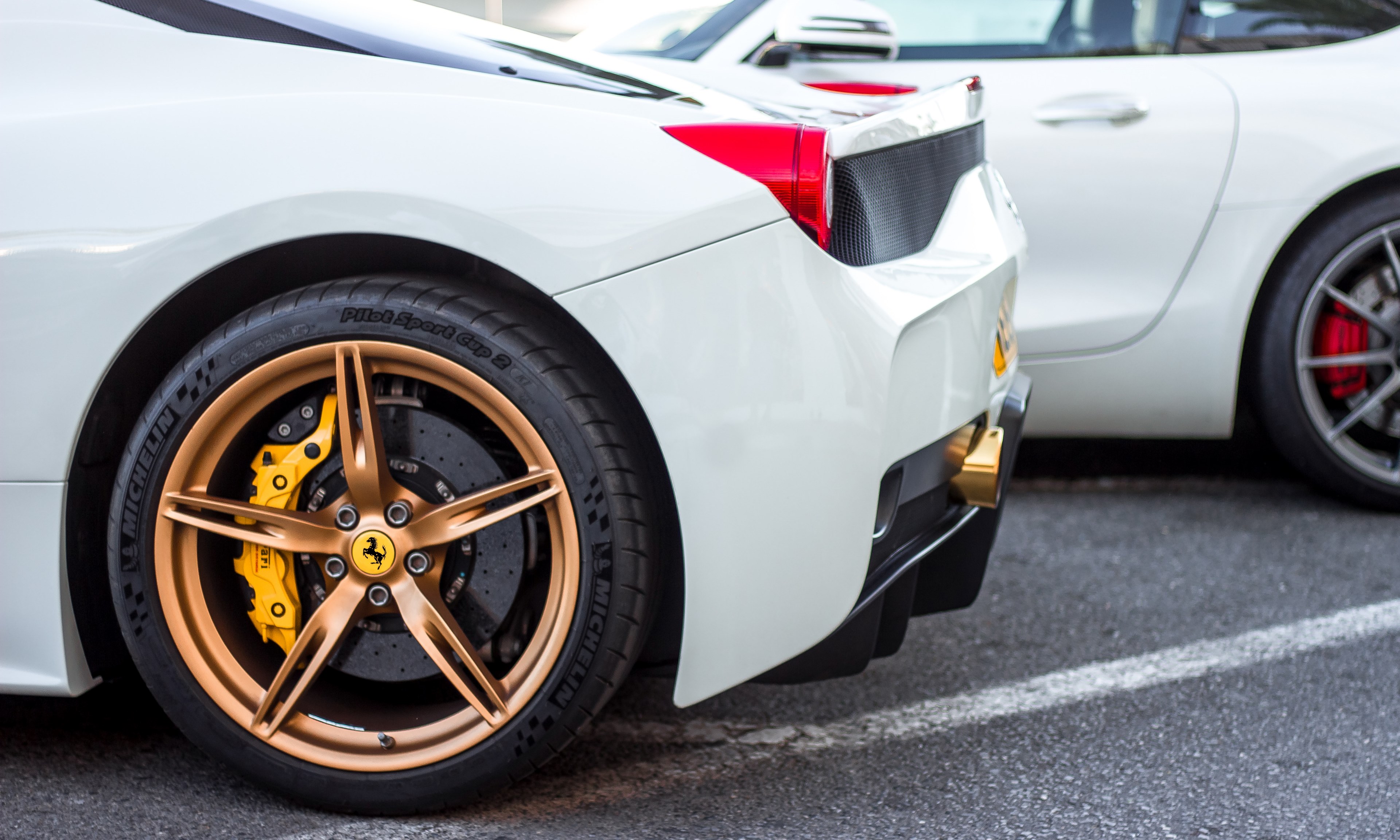 puerto banus supercars 4k, HD Wallpaper