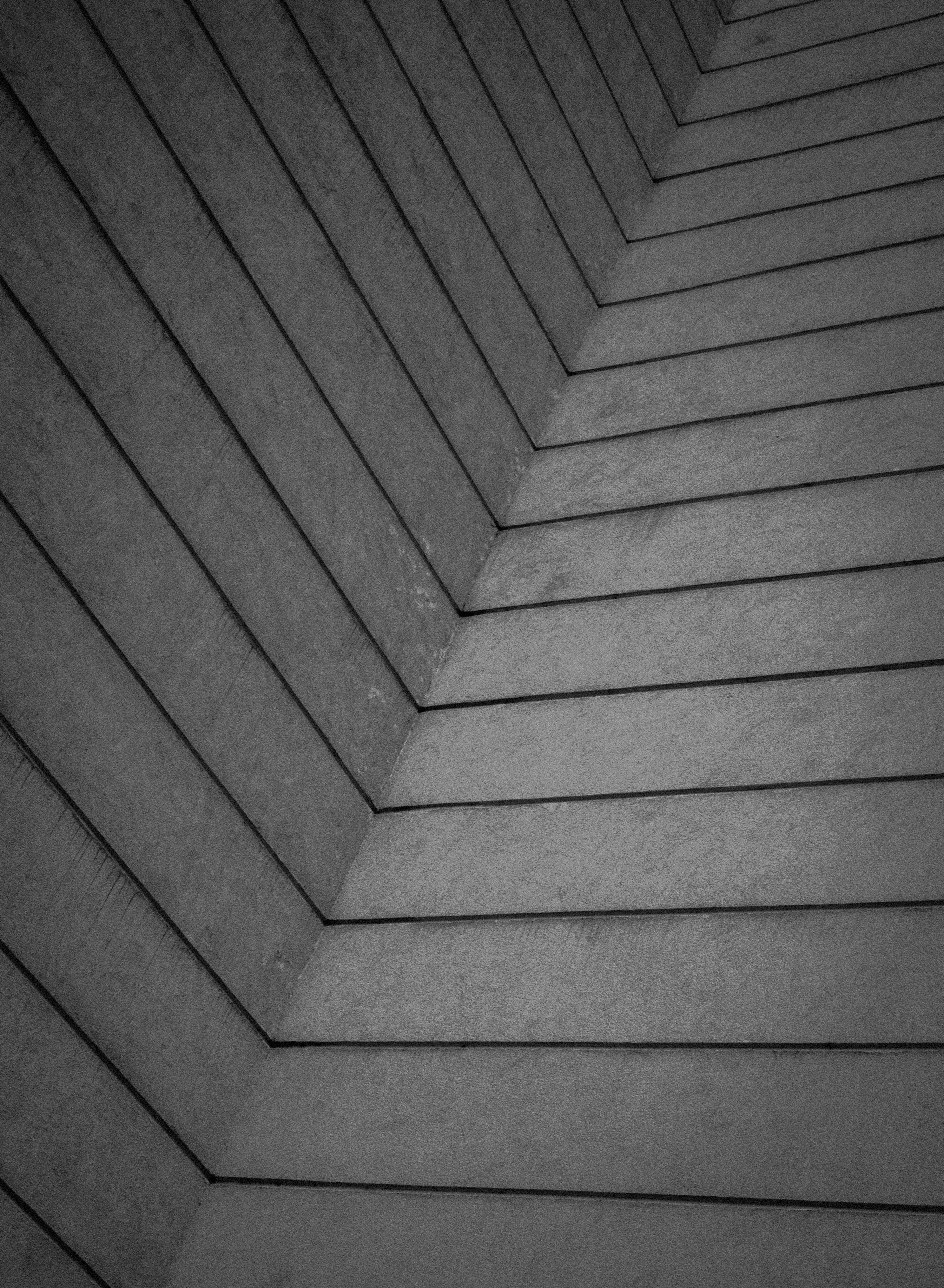 building line and black and white hd, 4k, Phone HD Wallpaper