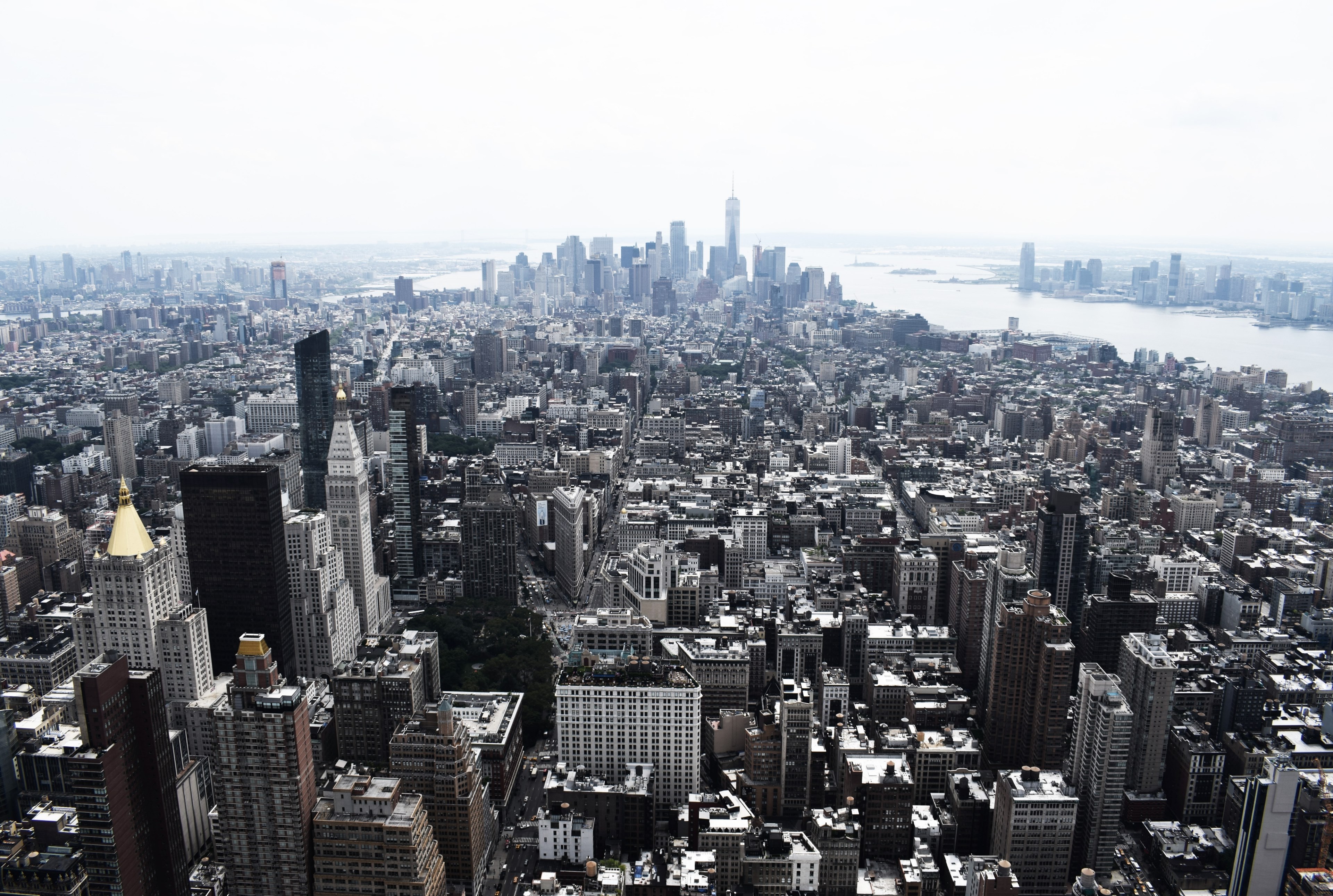 cityscape city skyscraper and skyline 4k, HD Wallpaper