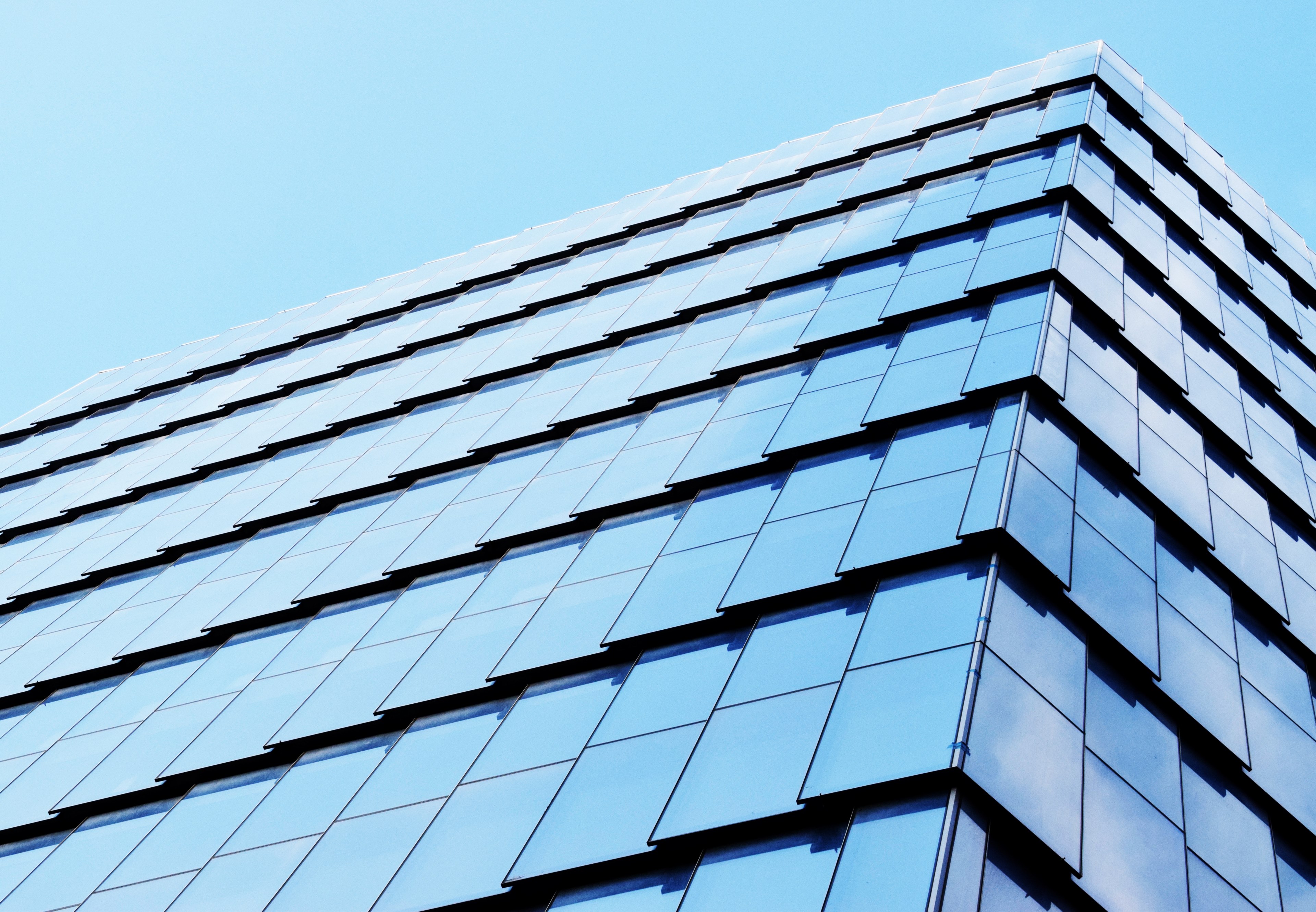 architecture building facade and window 4k, HD Wallpaper