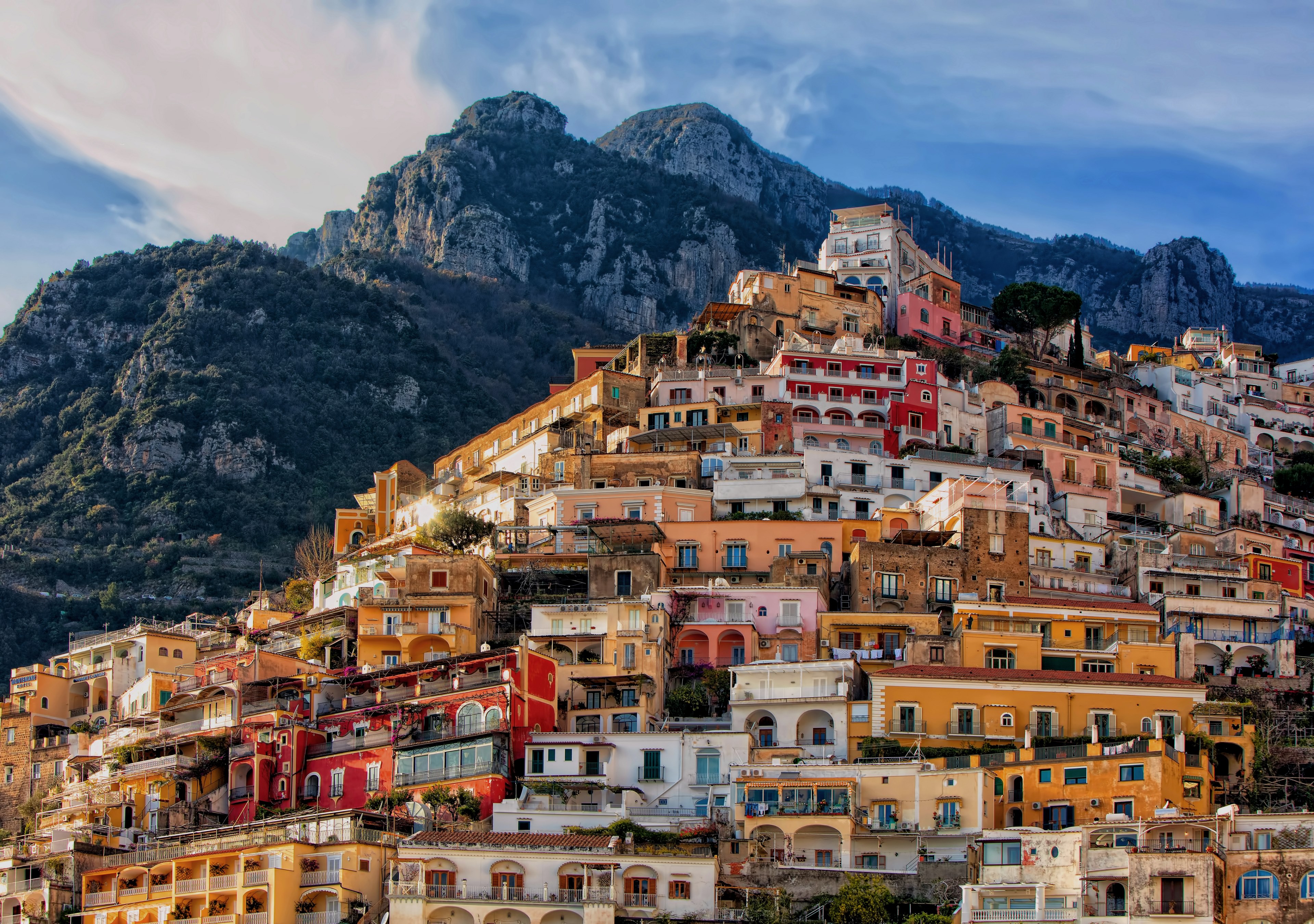 positano 4k, HD Wallpaper