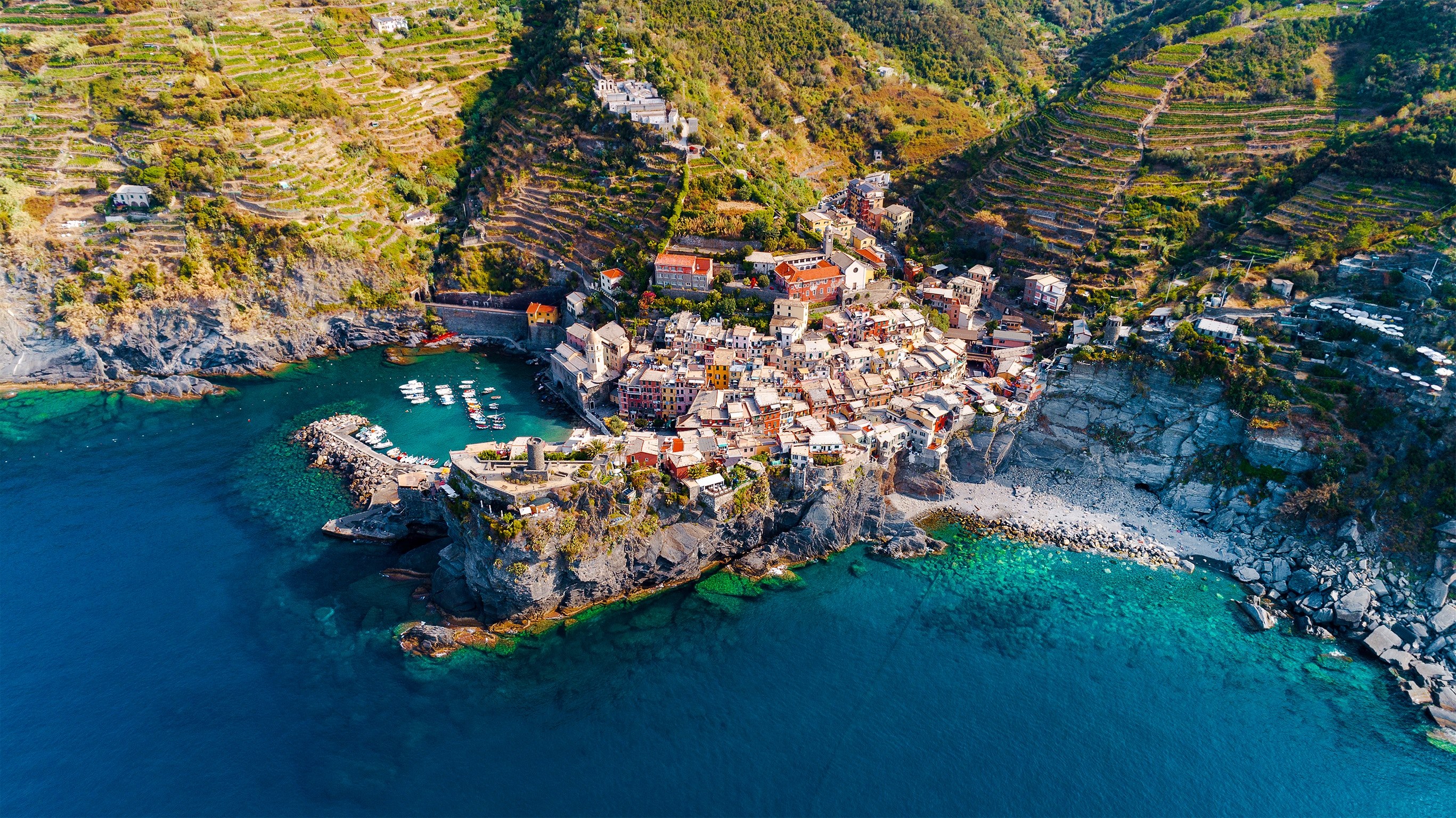 vernazza cinque terre italy 4k, HD Wallpaper