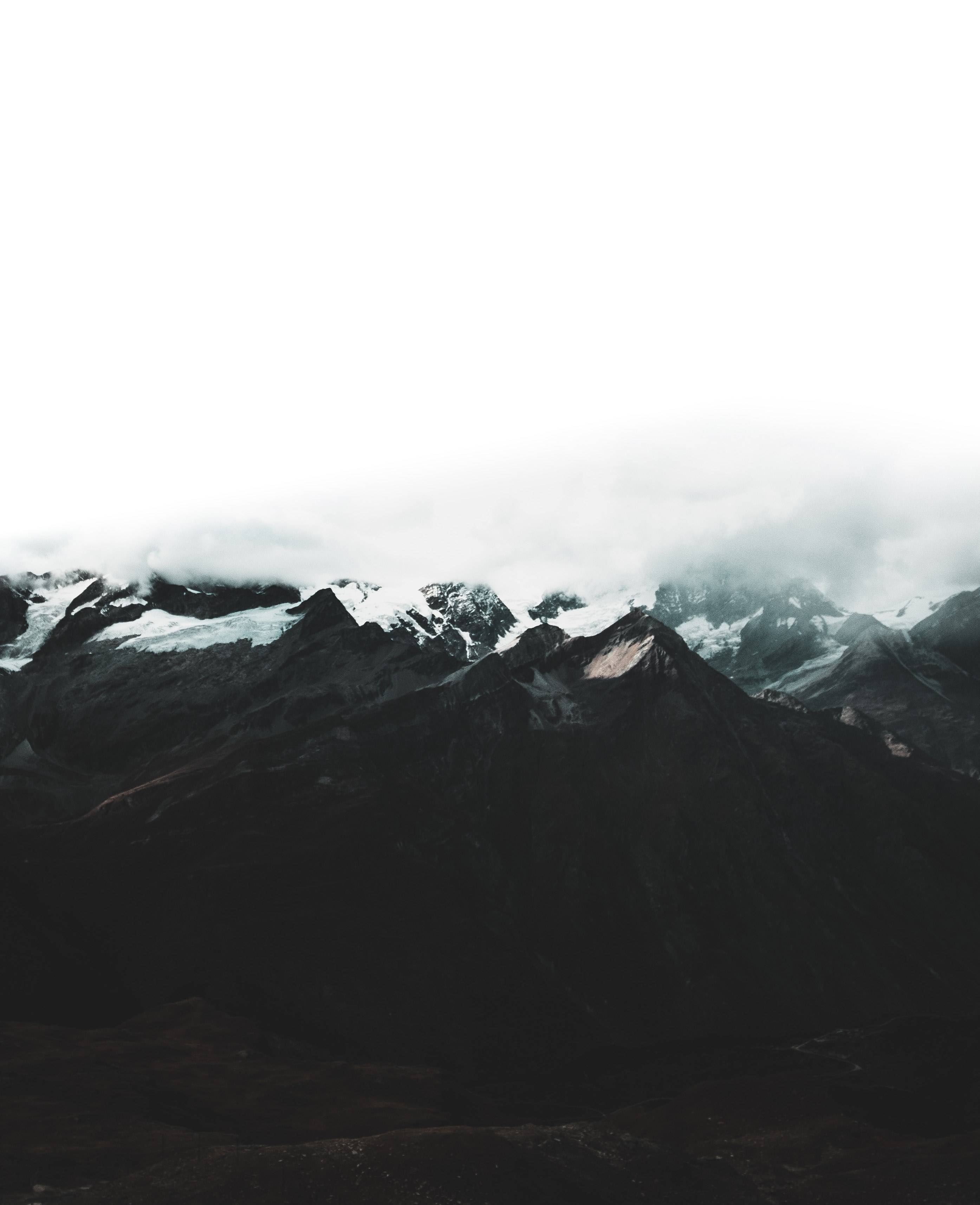 mountain snow peak and summit hd, 4k, Phone HD Wallpaper