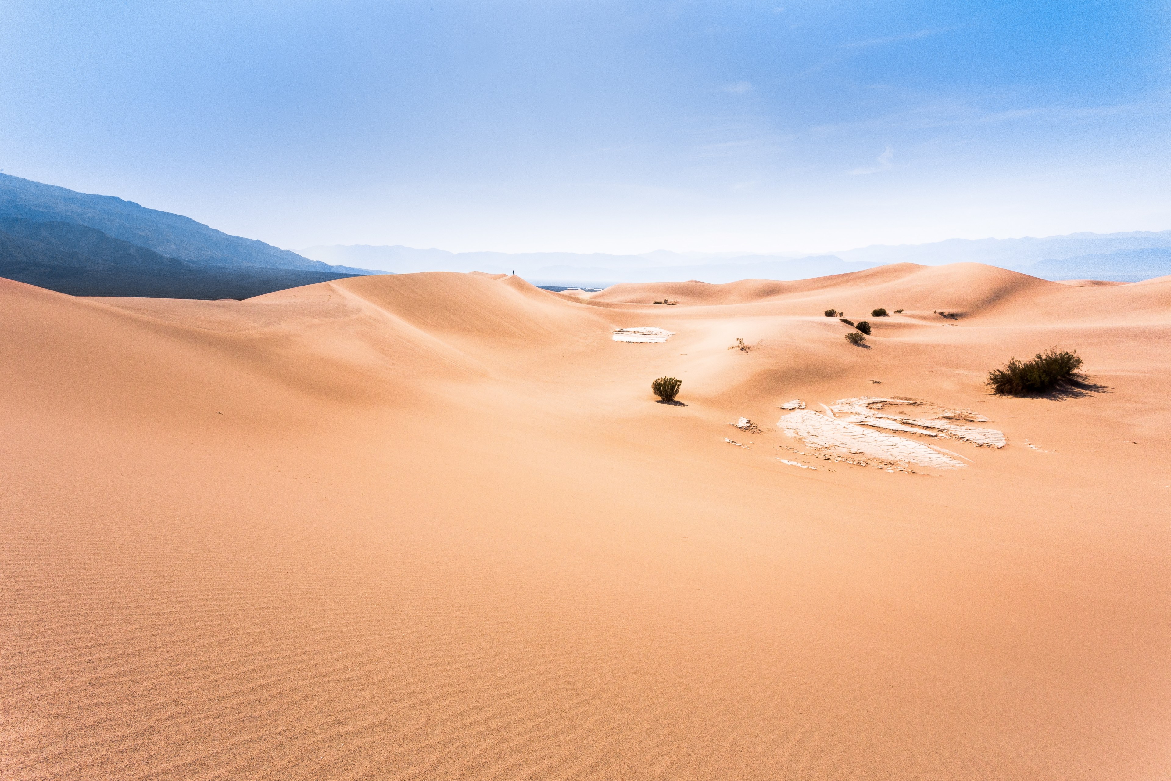 mesquite flat dunes of death valley national park 4k, HD Wallpaper