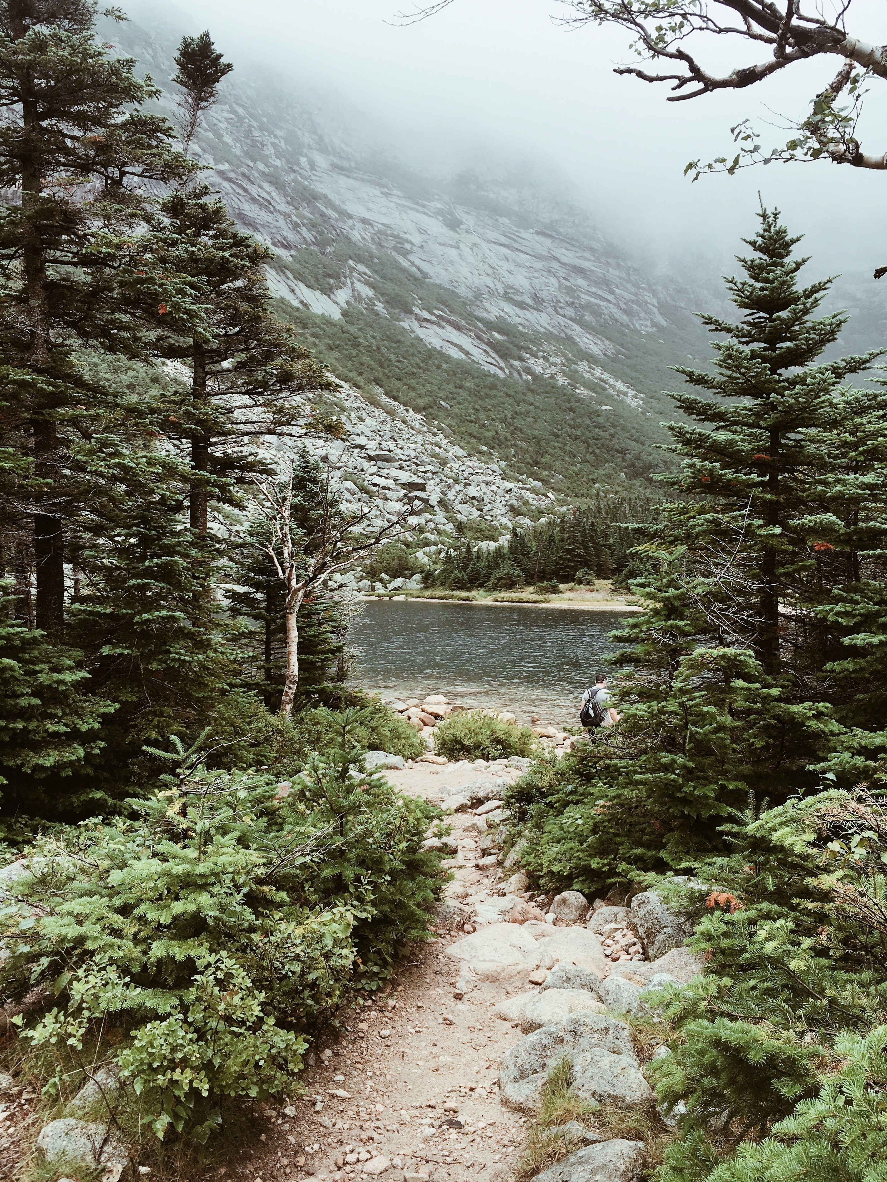 mt_ katahdin august 2o16 4k, Phone HD Wallpaper