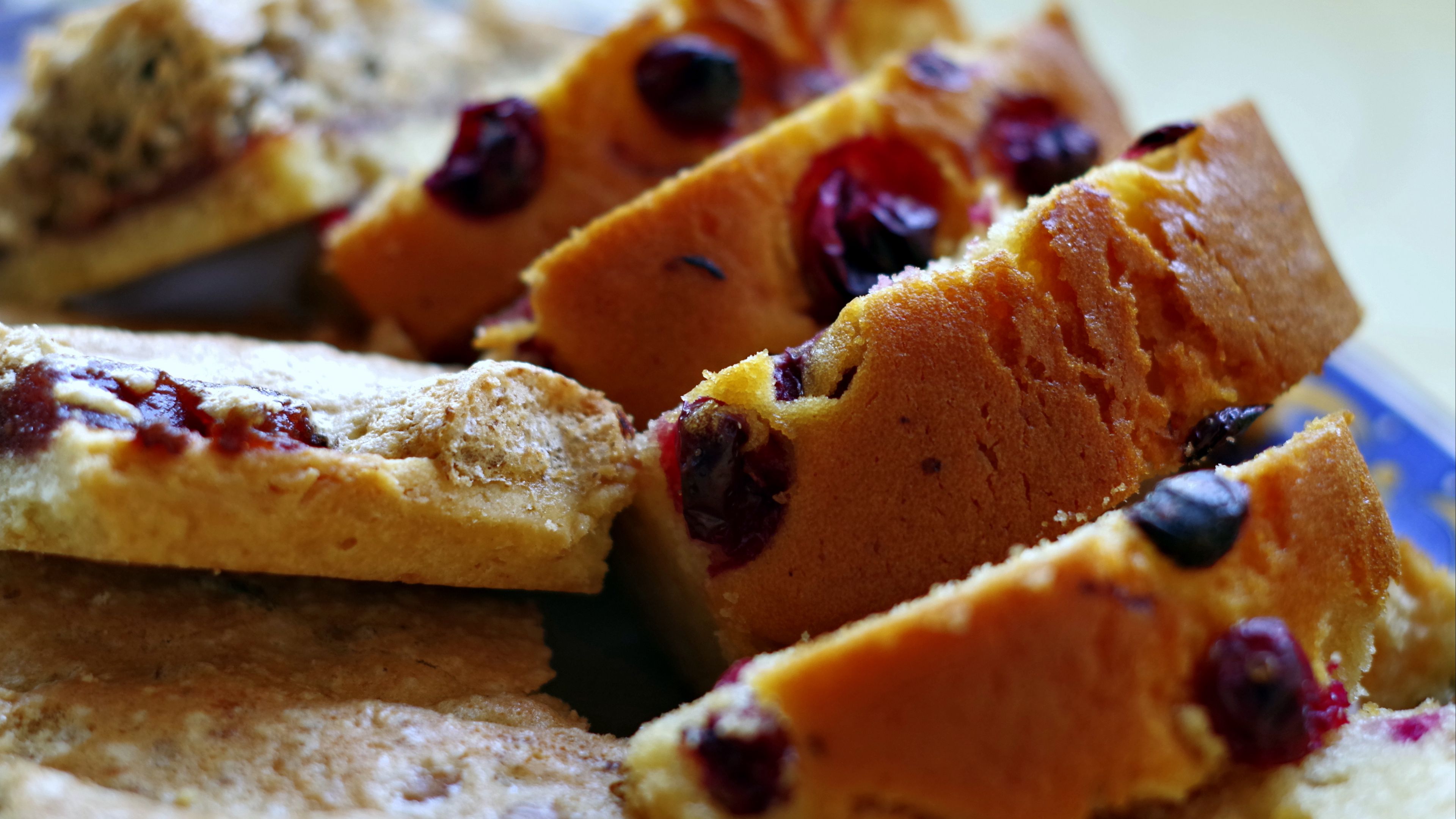 cake, berries, nuts, pastries, 4k, HD Wallpaper