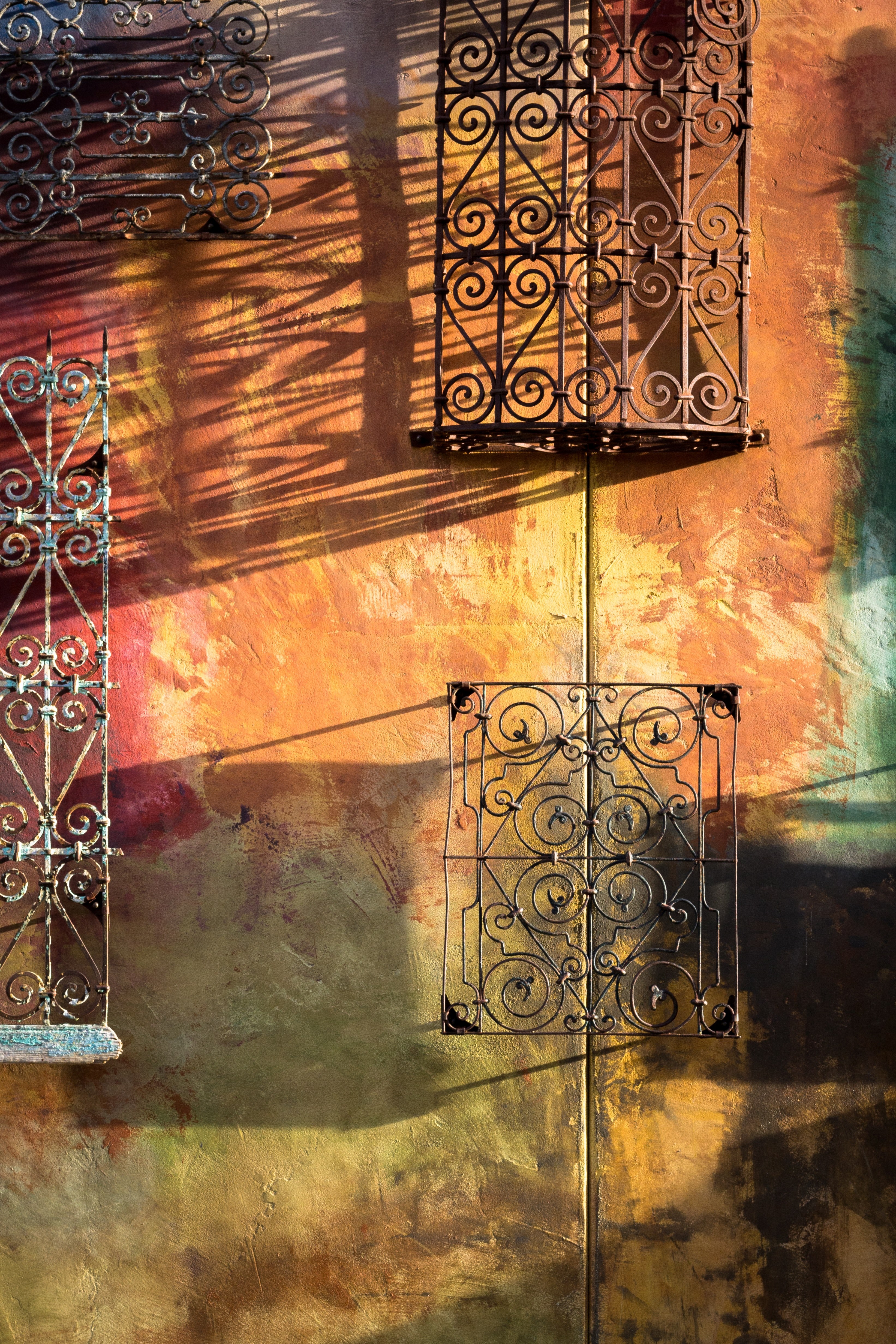 wall pattern metal and fixture hd, 4k, Phone HD Wallpaper