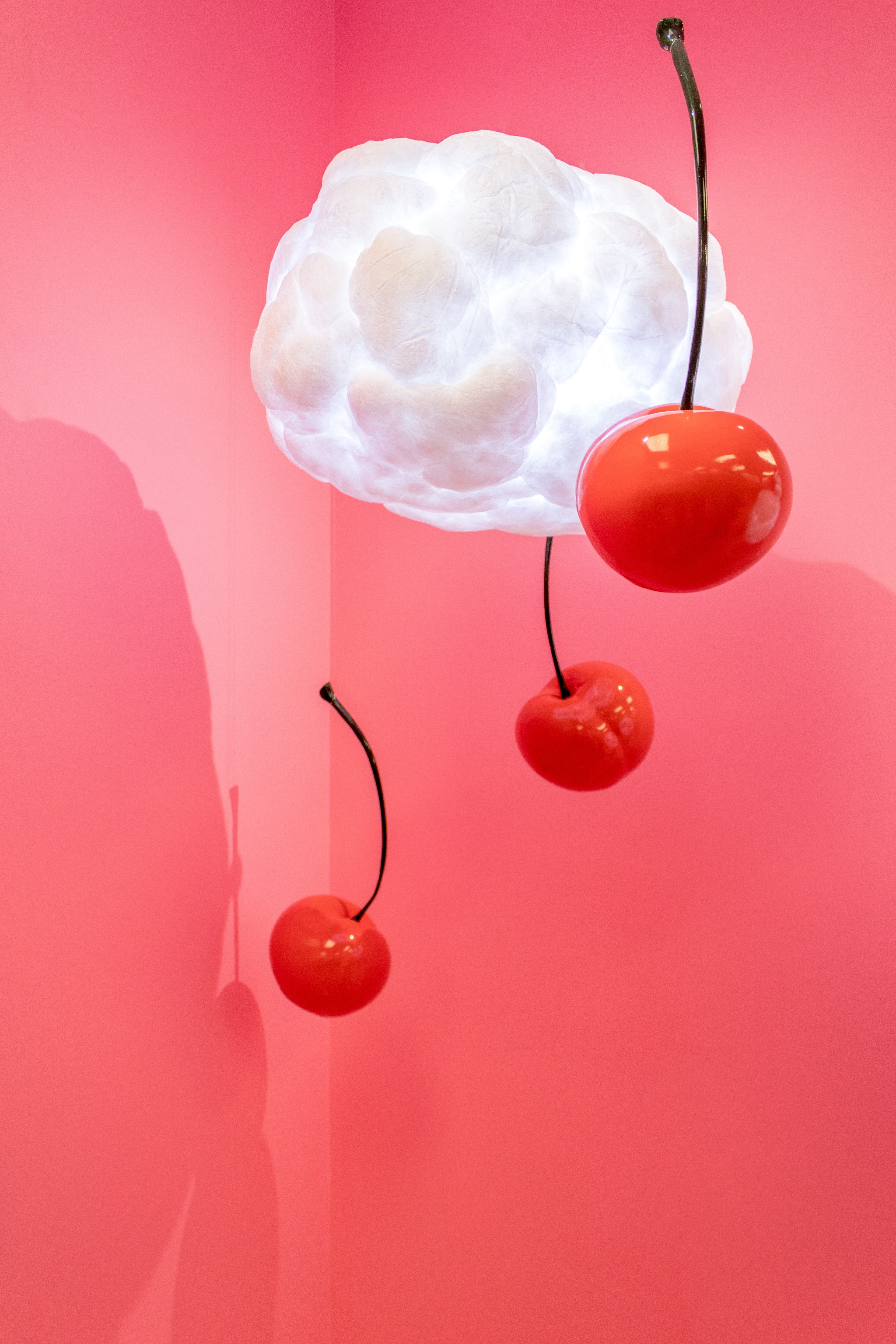 still life red pink and art hd, 4k, Phone HD Wallpaper