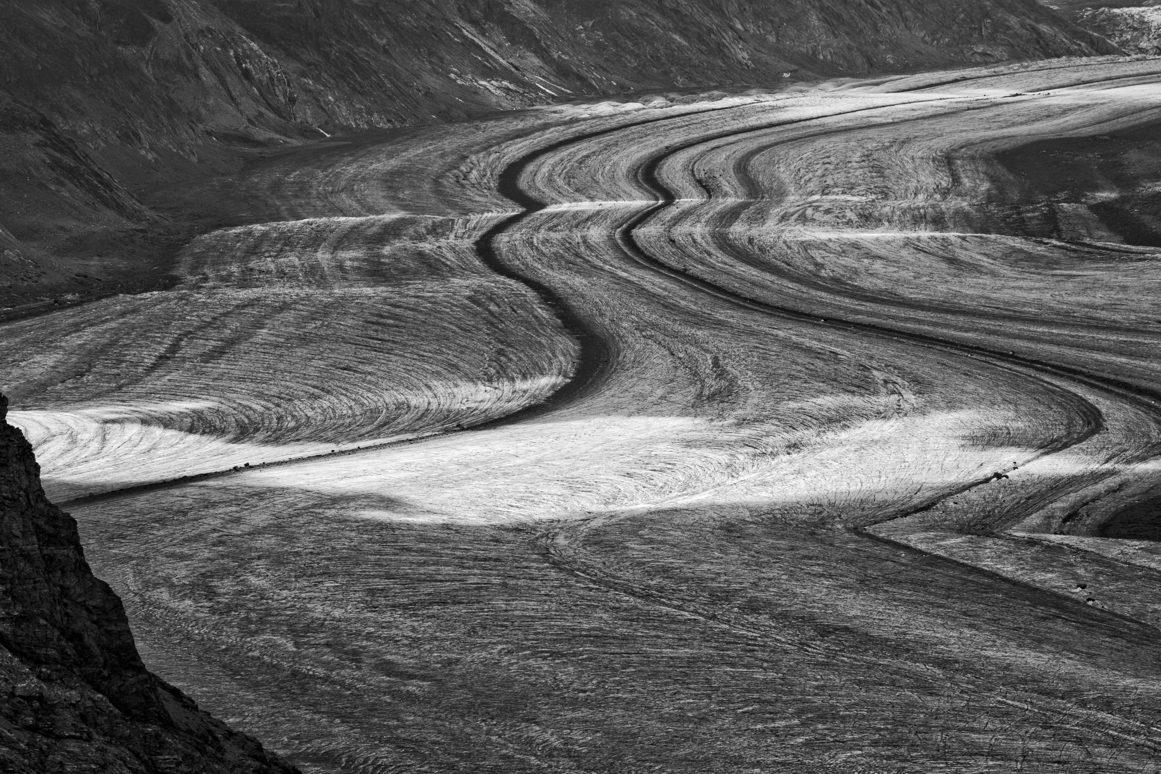 ice curves 4k, HD Wallpaper