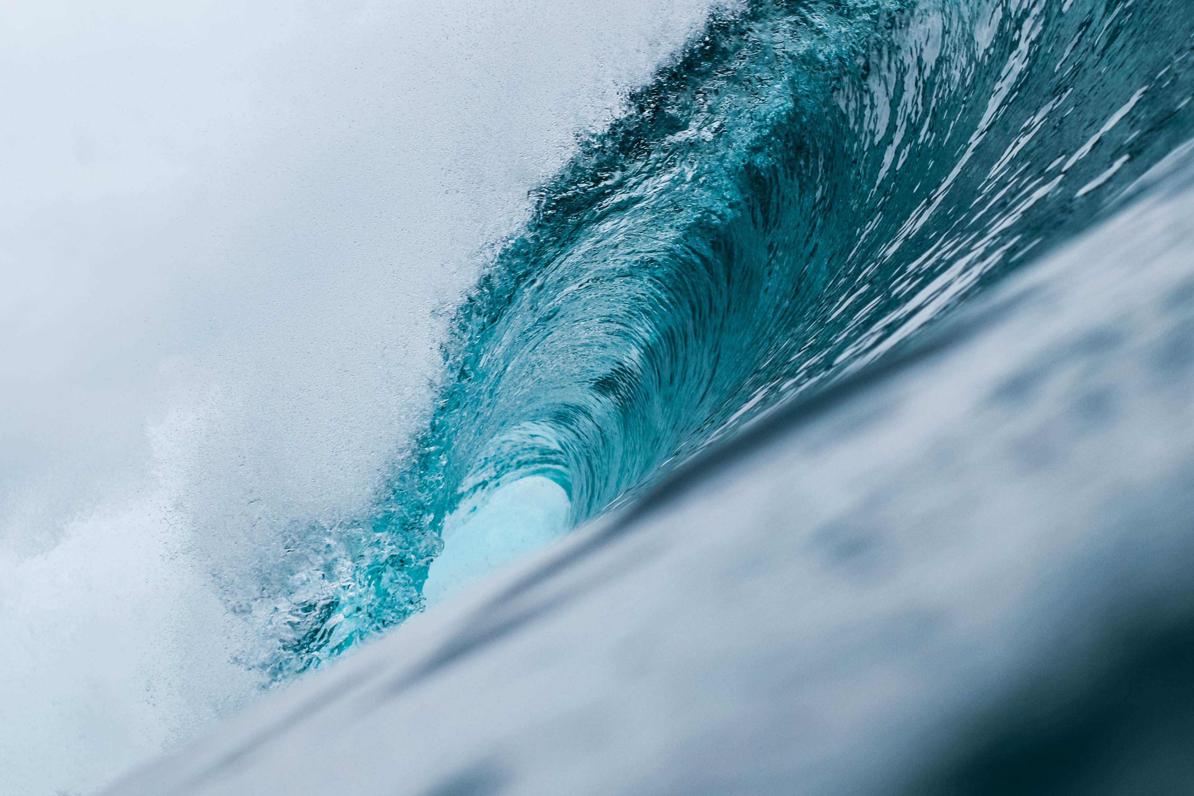 close up of a breaking sea wave, breaking sea wave 4k, HD Wallpaper