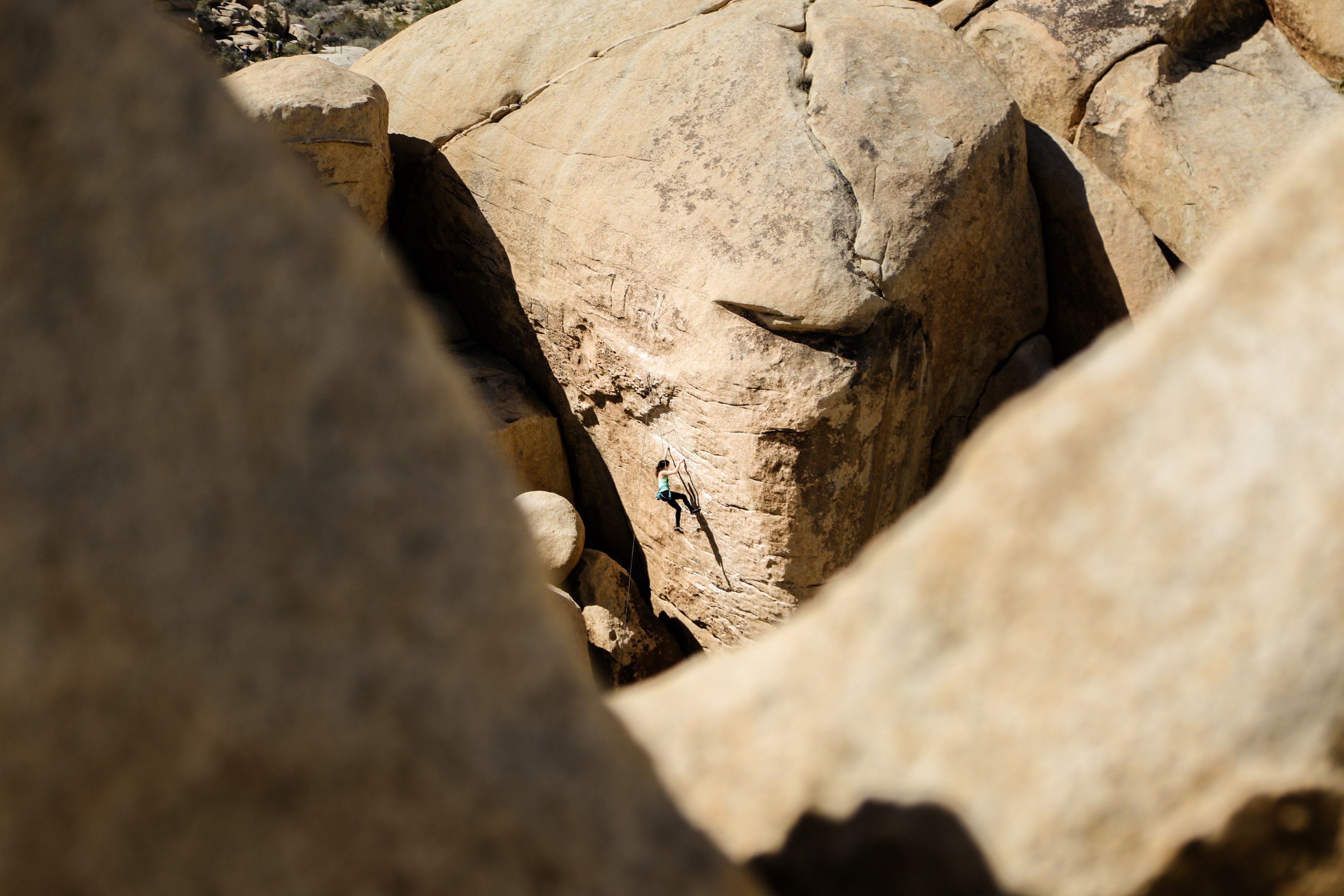 rock climbing cliff and 4k, HD Wallpaper