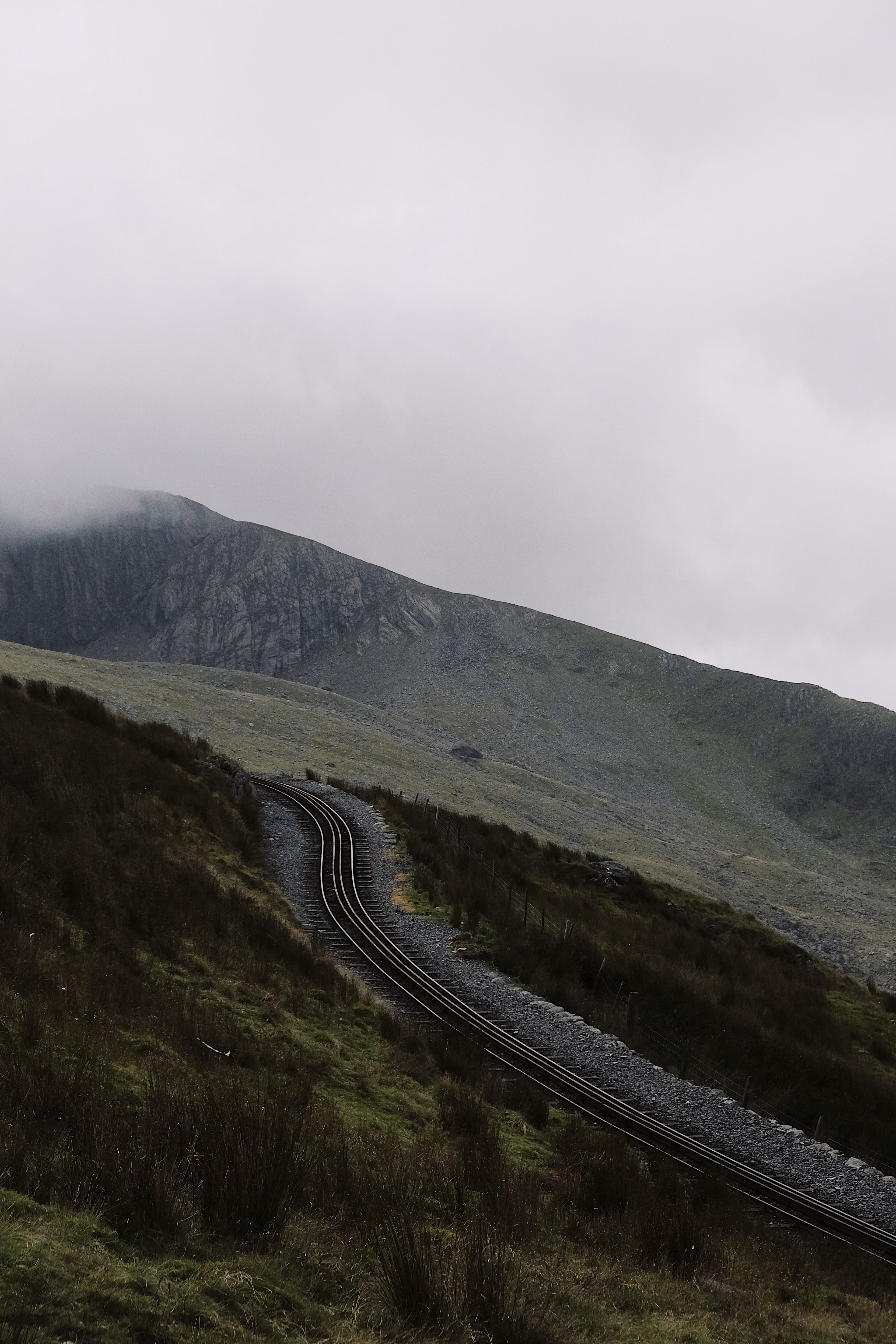 snowdon mountain railway 4k, Phone HD Wallpaper