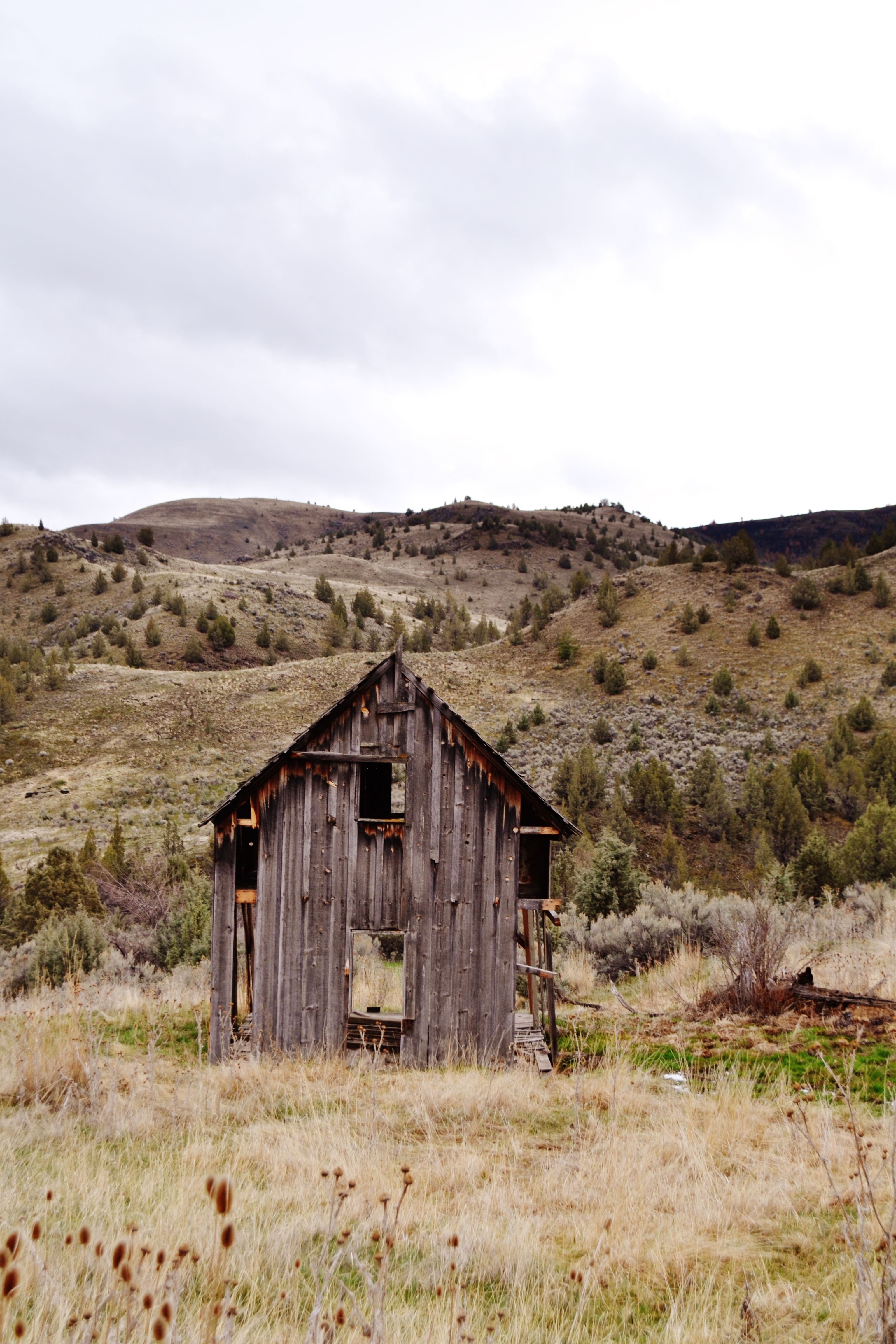 structure building barn and farm building hd, 4k, Phone HD Wallpaper