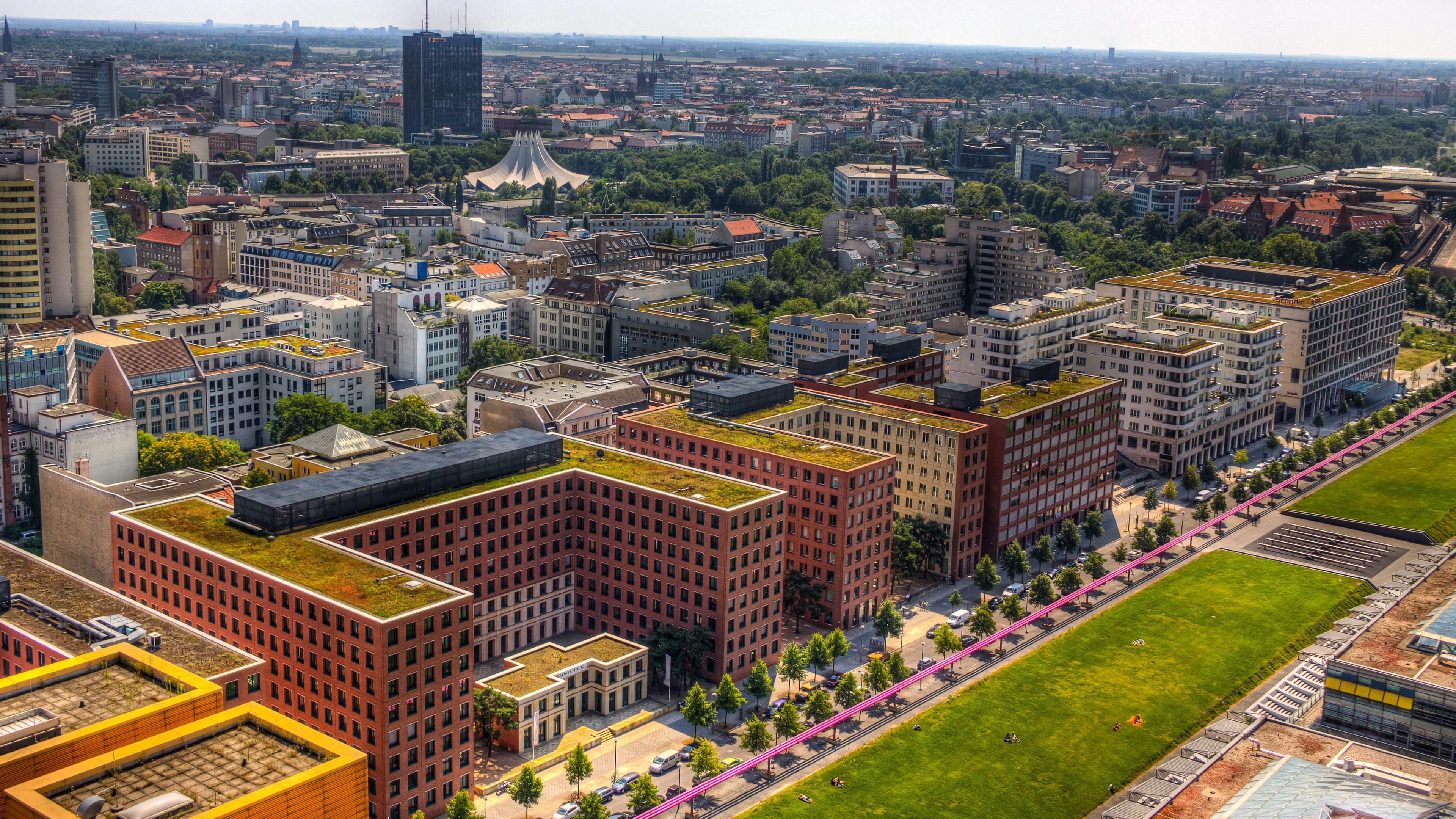 germany, berlin, metropolis, buildings, hdr, 4k, HD Wallpaper