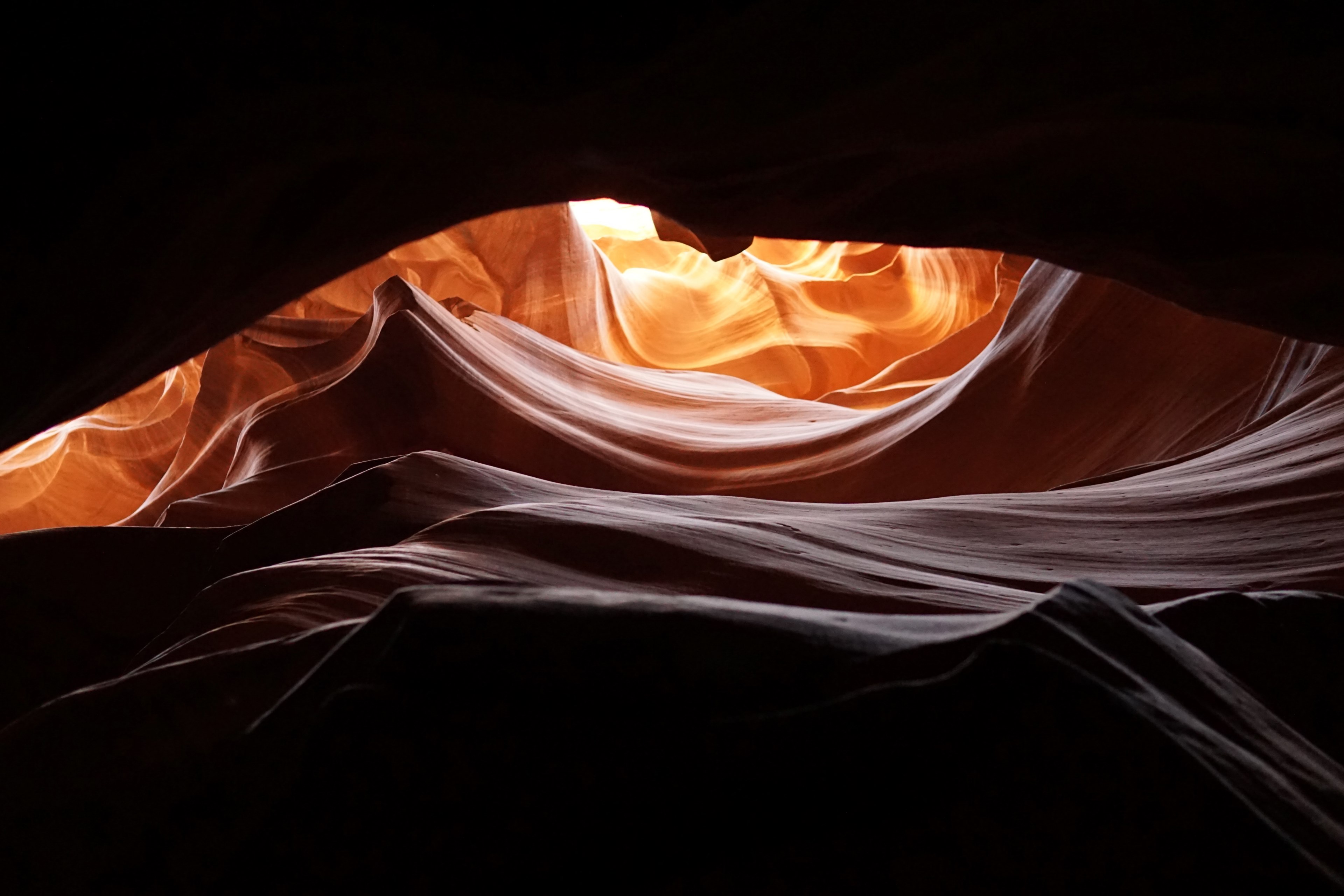 the dragons eye southwest upper antelope canyon 4k, HD Wallpaper