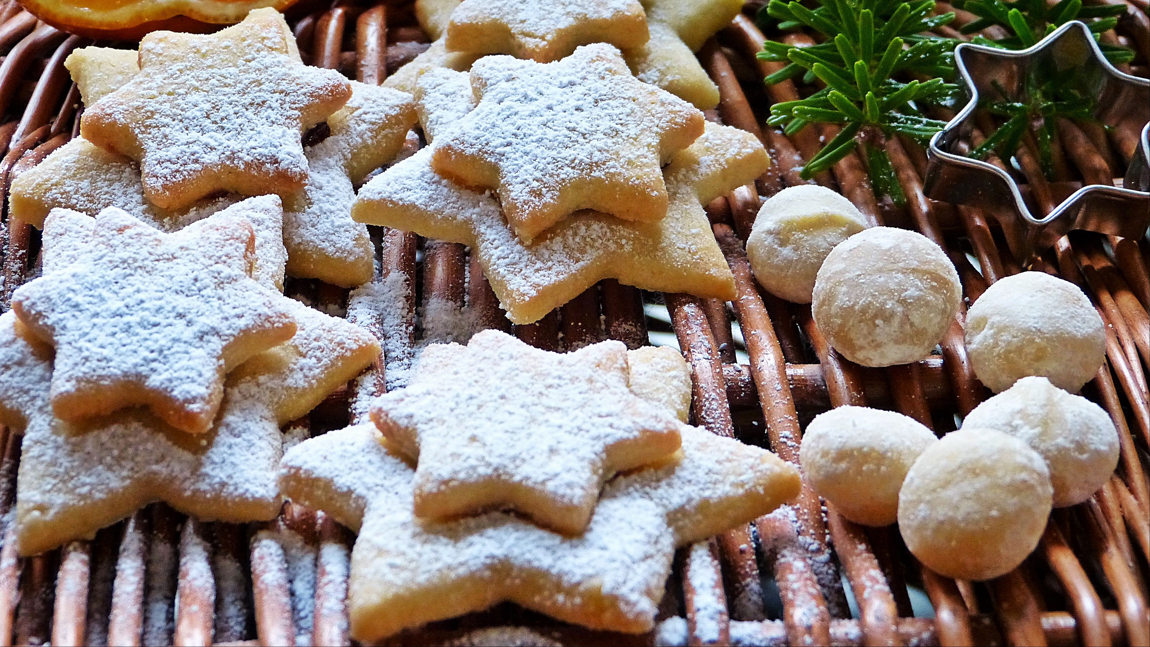 cookies, nuts, macadamia, 4k, HD Wallpaper