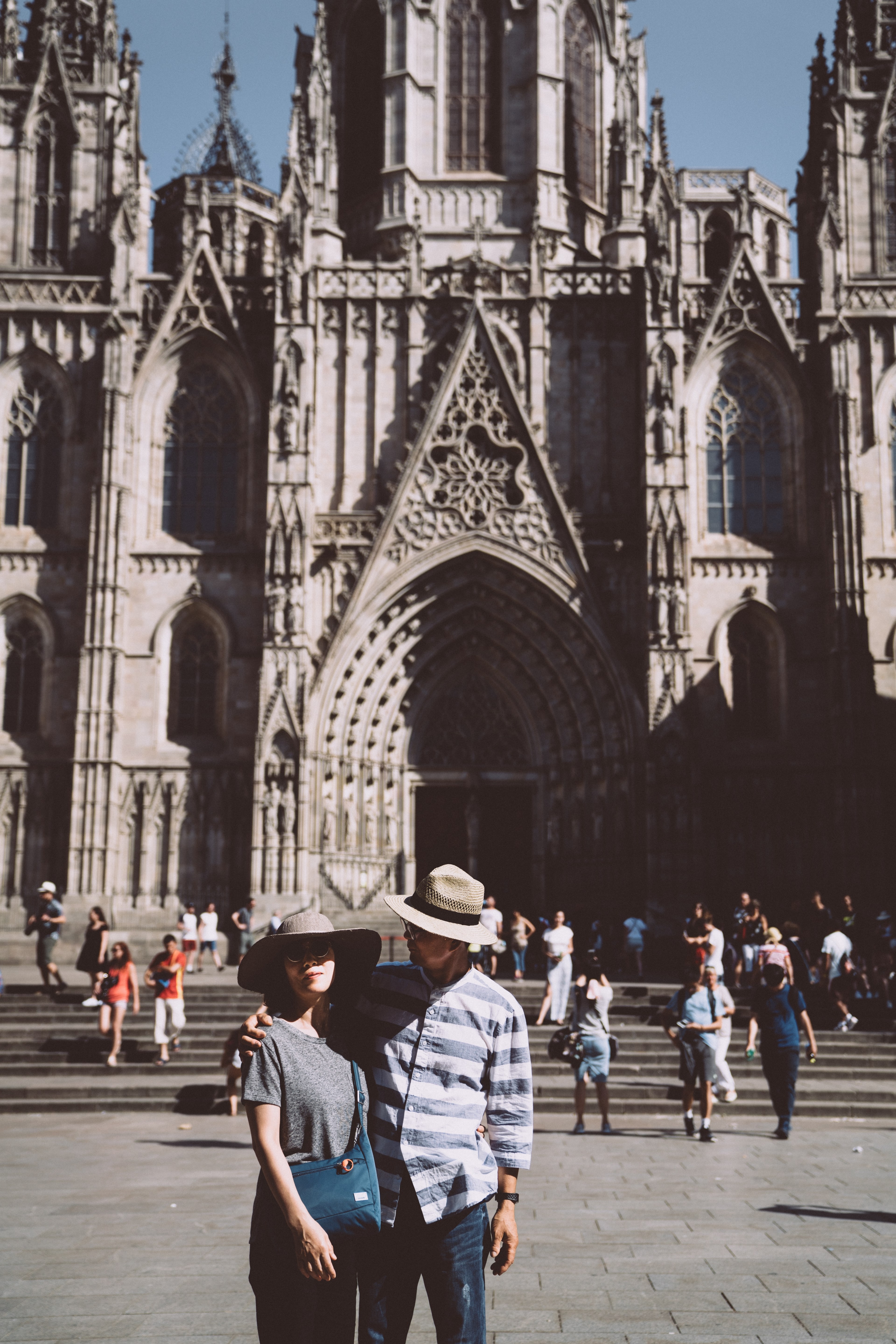 couple church cathedral and architecture hd, 4k, Phone HD Wallpaper